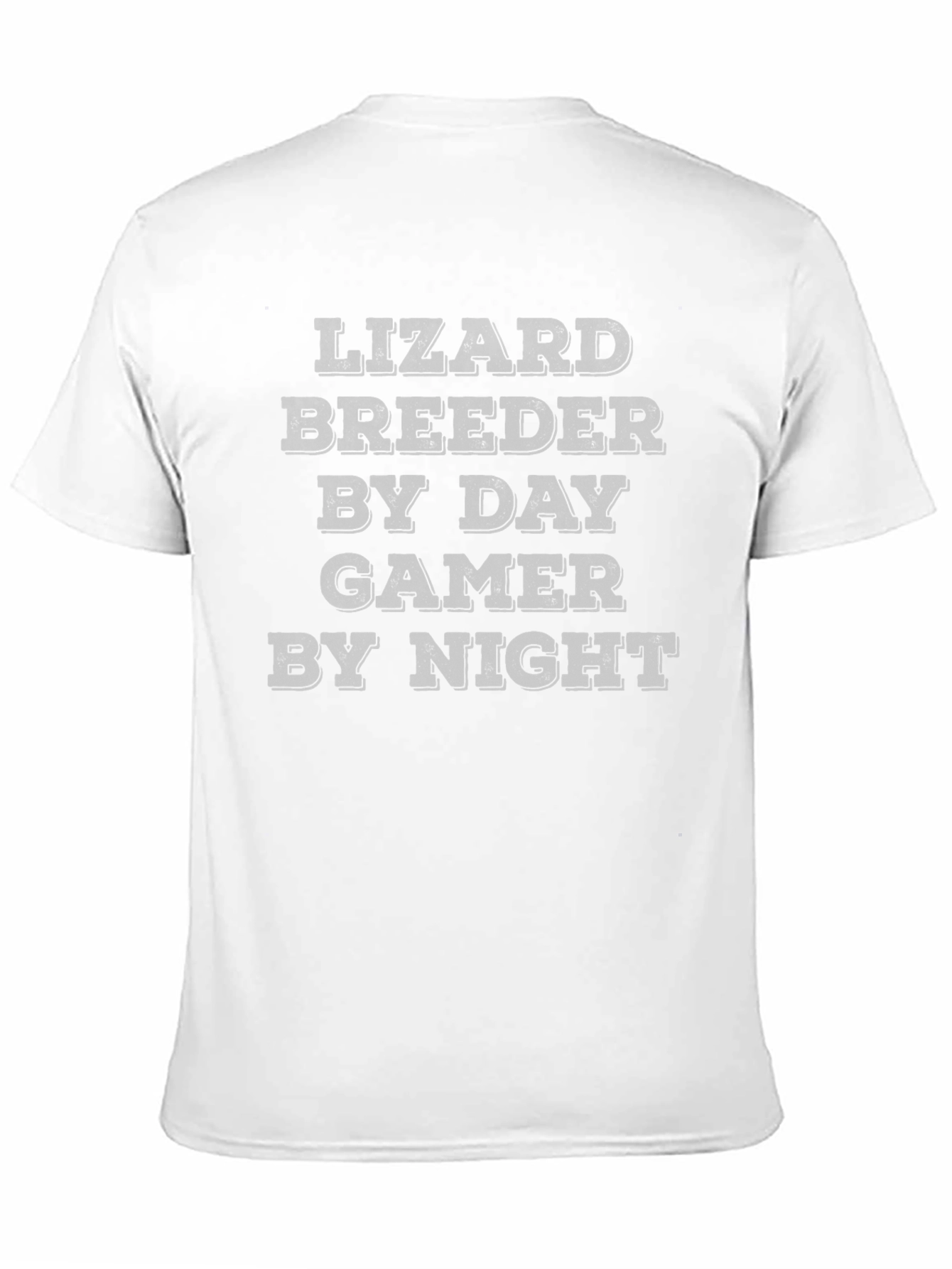 Lizard Breeder Gamer T-Shirt - Funny Novelty Tee