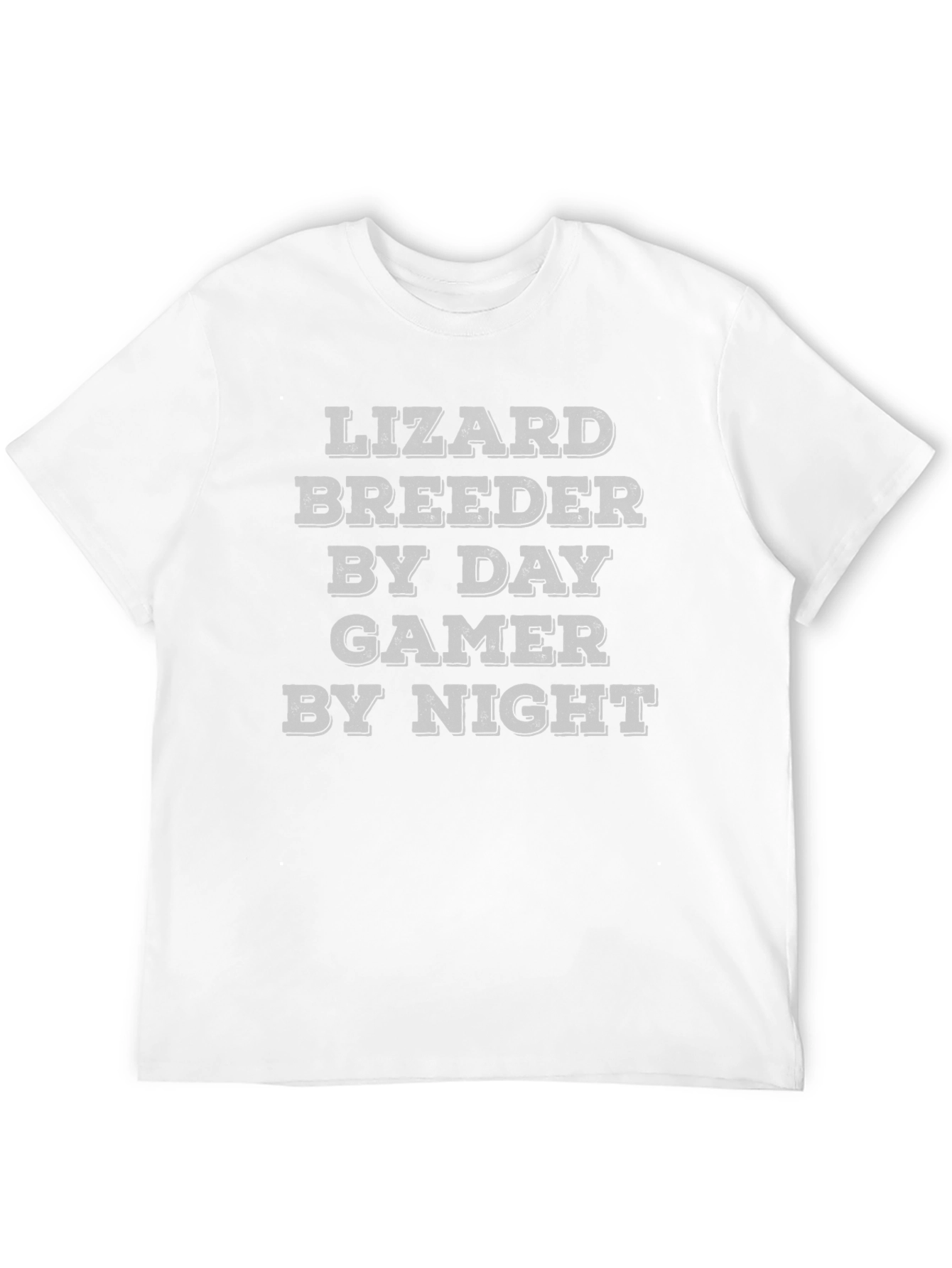 Lizard Breeder Gamer T-Shirt - Funny Novelty Tee