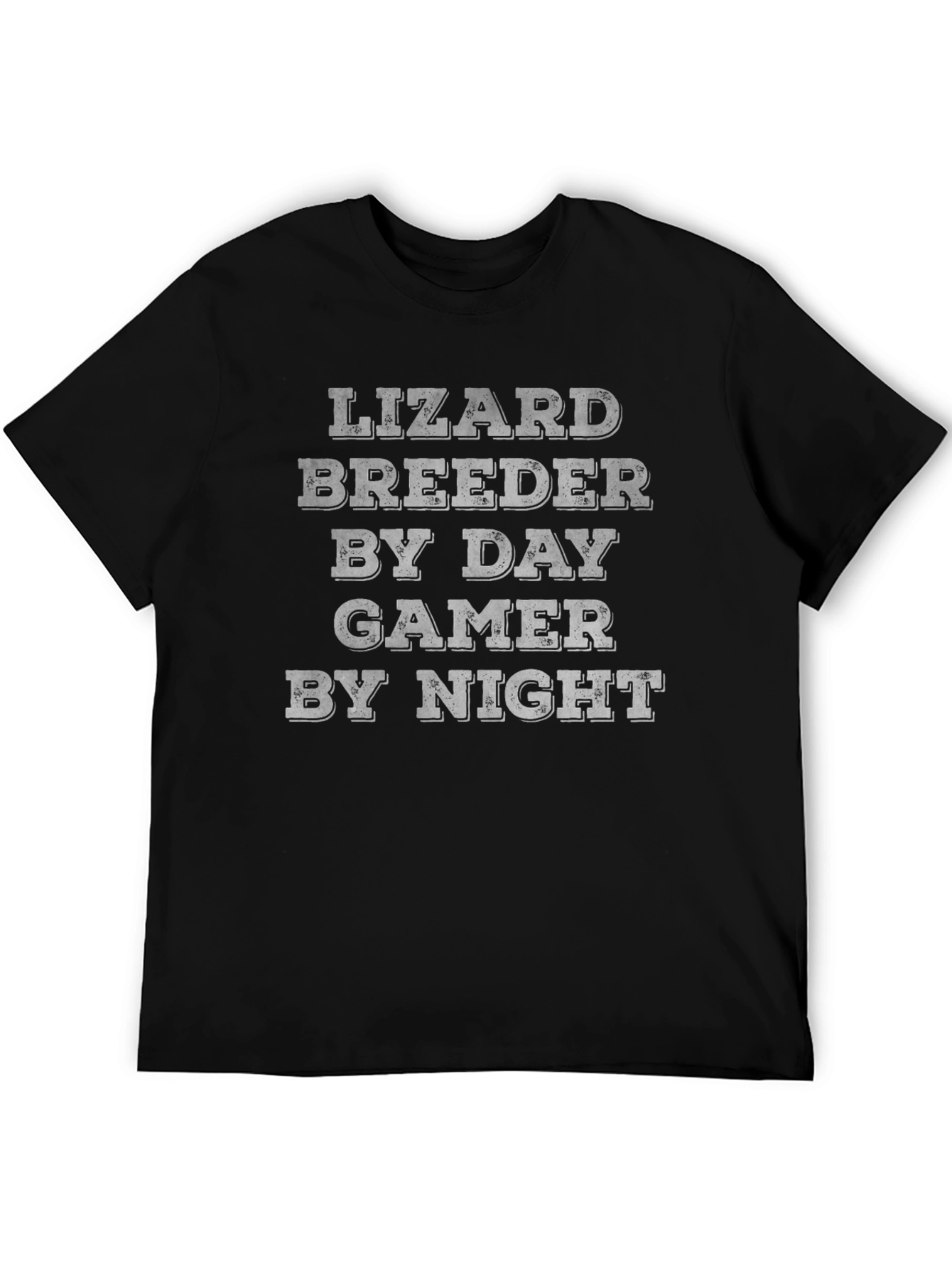 Lizard Breeder Gamer T-Shirt - Funny Novelty Tee