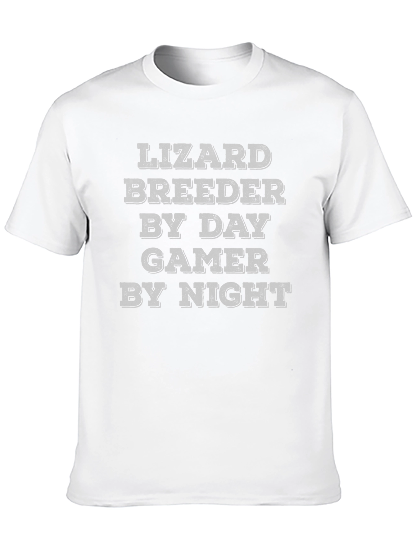 Lizard Breeder Gamer T-Shirt - Funny Novelty Tee