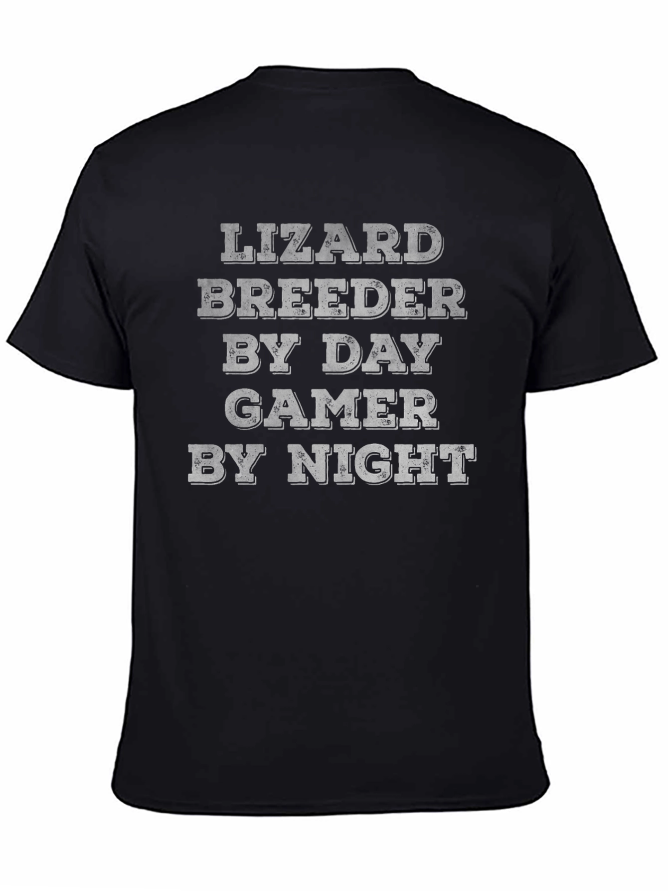 Lizard Breeder Gamer T-Shirt - Funny Novelty Tee