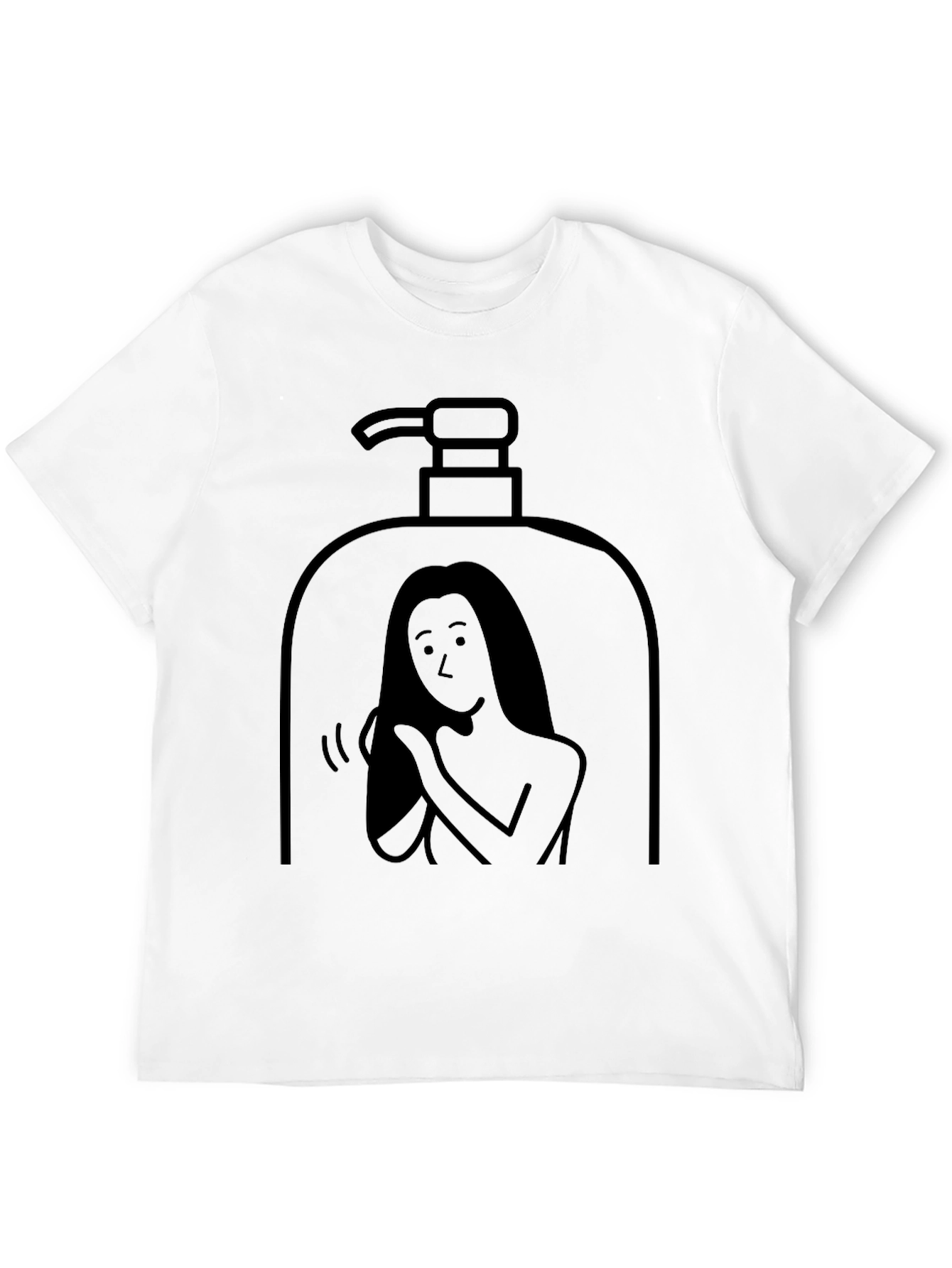 Shampoo Bottle Graphic T-Shirt