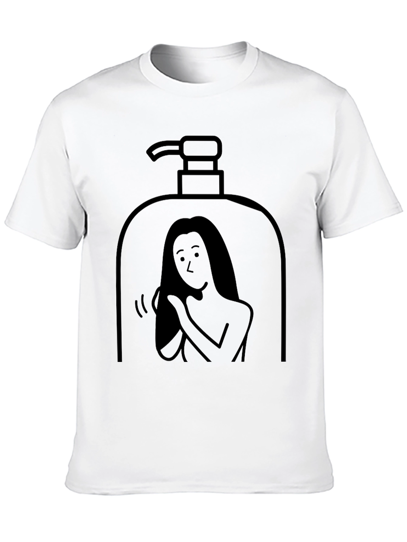 Shampoo Bottle Graphic T-Shirt