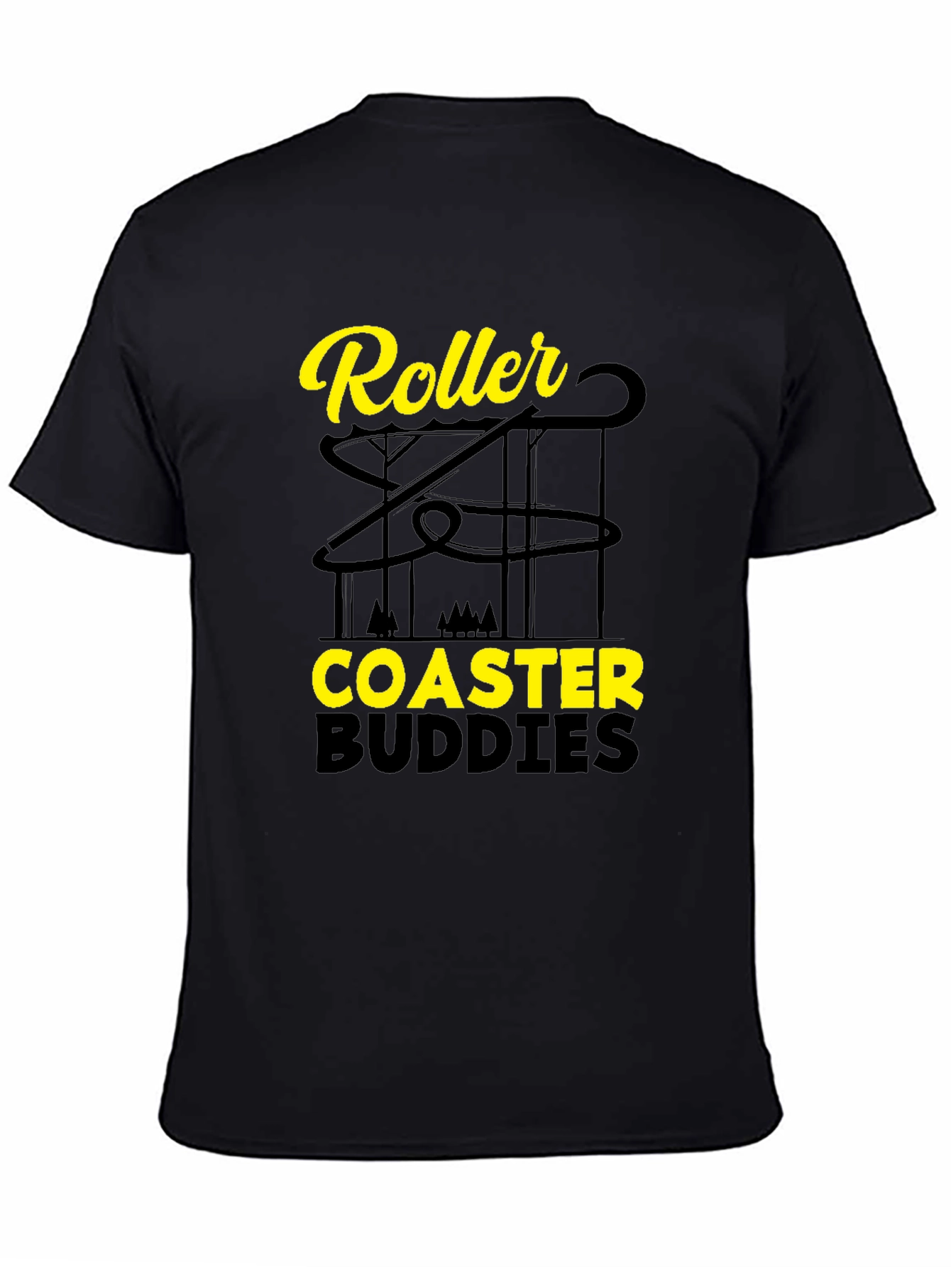 Roller Coaster Buddies Tee - Amusement Park Apparel