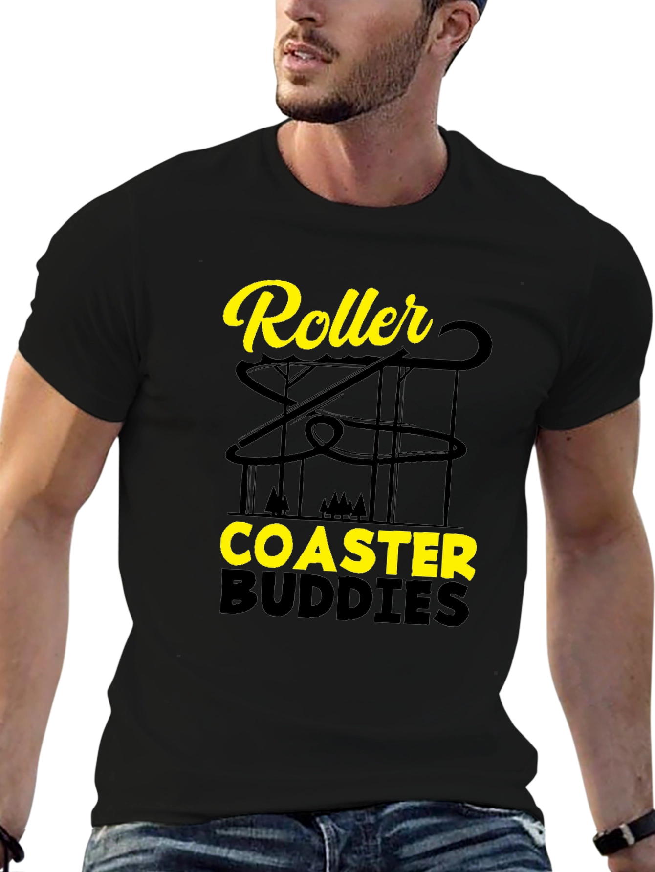 Roller Coaster Buddies Tee - Amusement Park Apparel