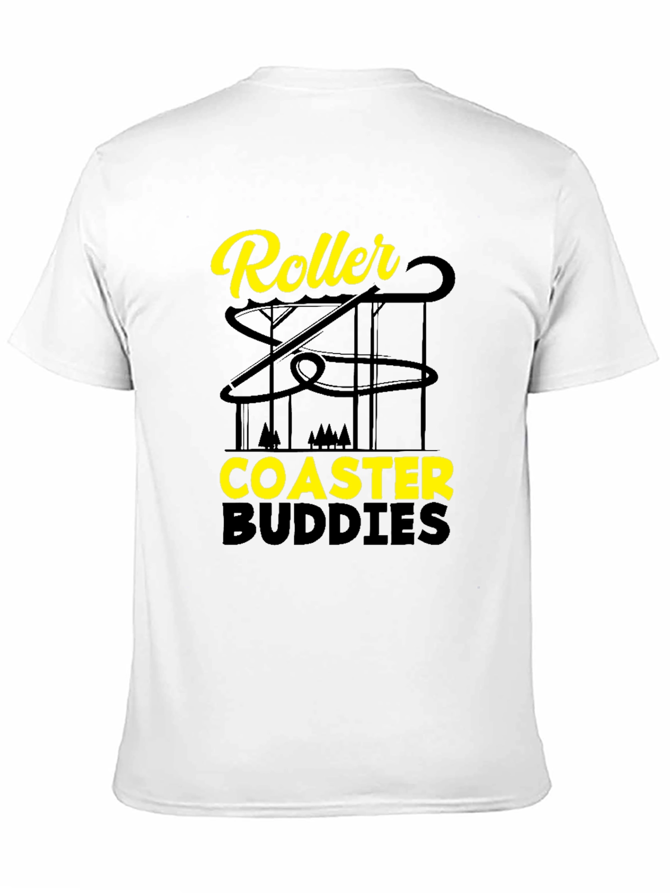 Roller Coaster Buddies Tee - Amusement Park Apparel