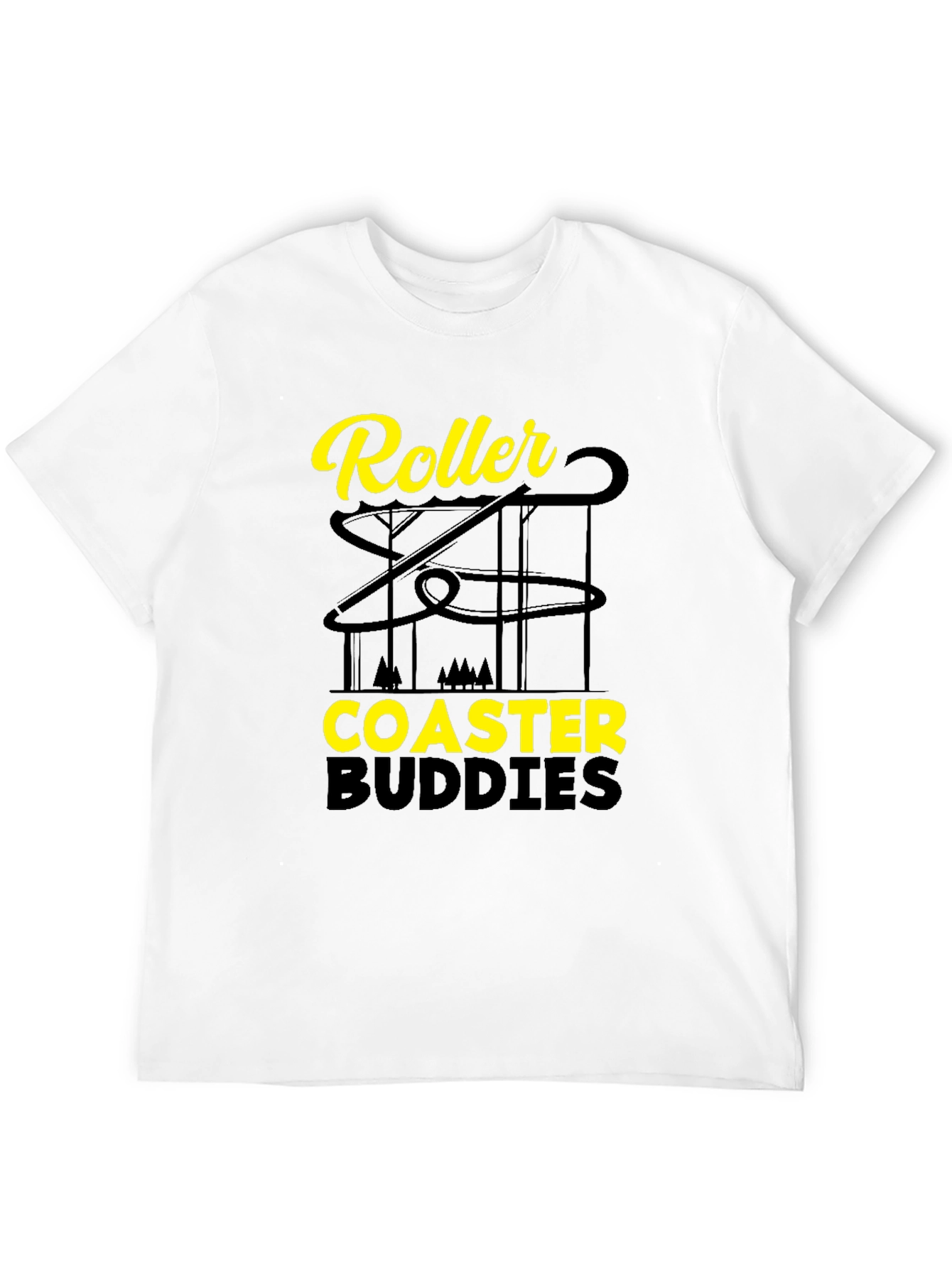 Roller Coaster Buddies Tee - Amusement Park Apparel