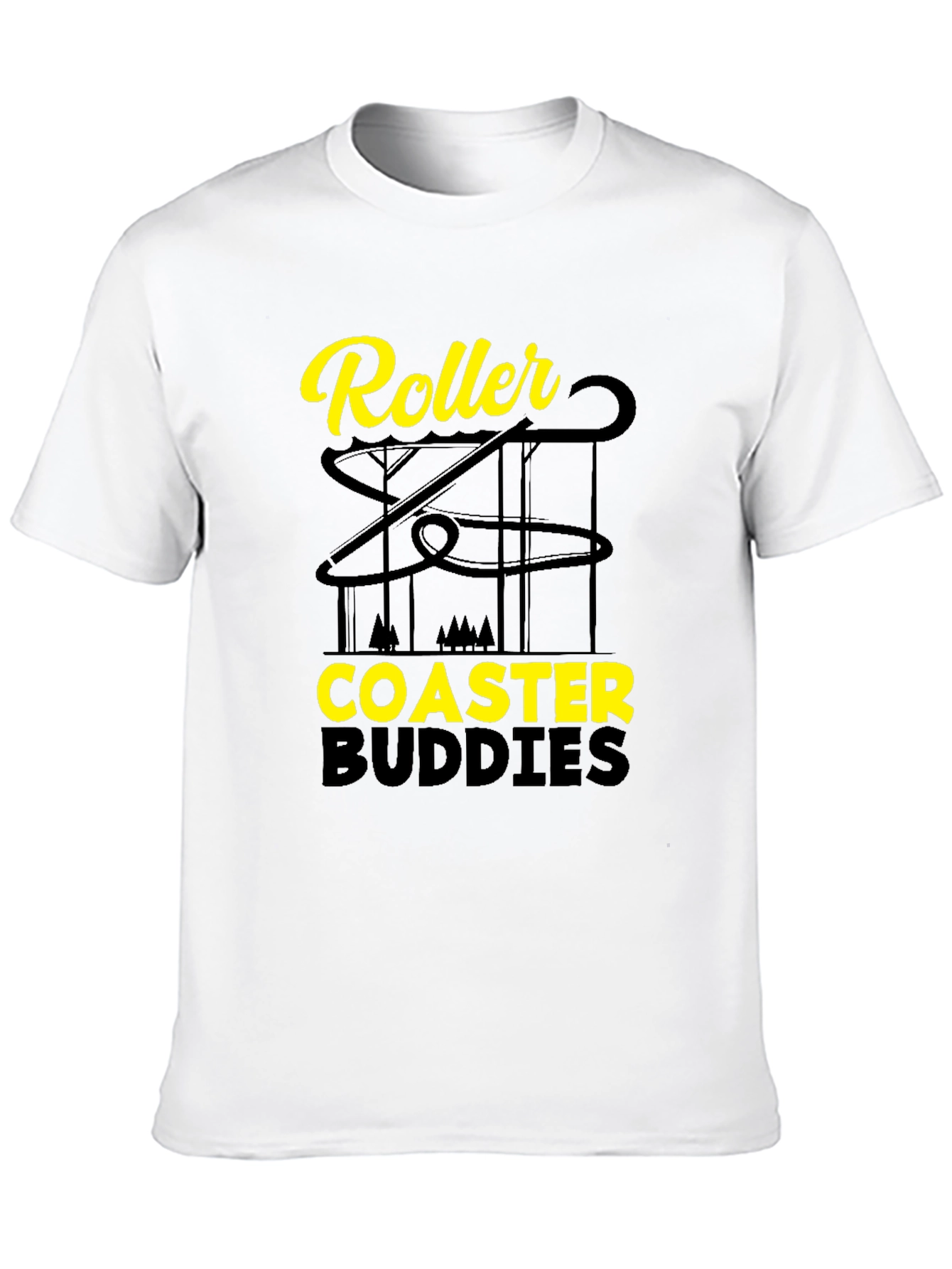 Roller Coaster Buddies Tee - Amusement Park Apparel