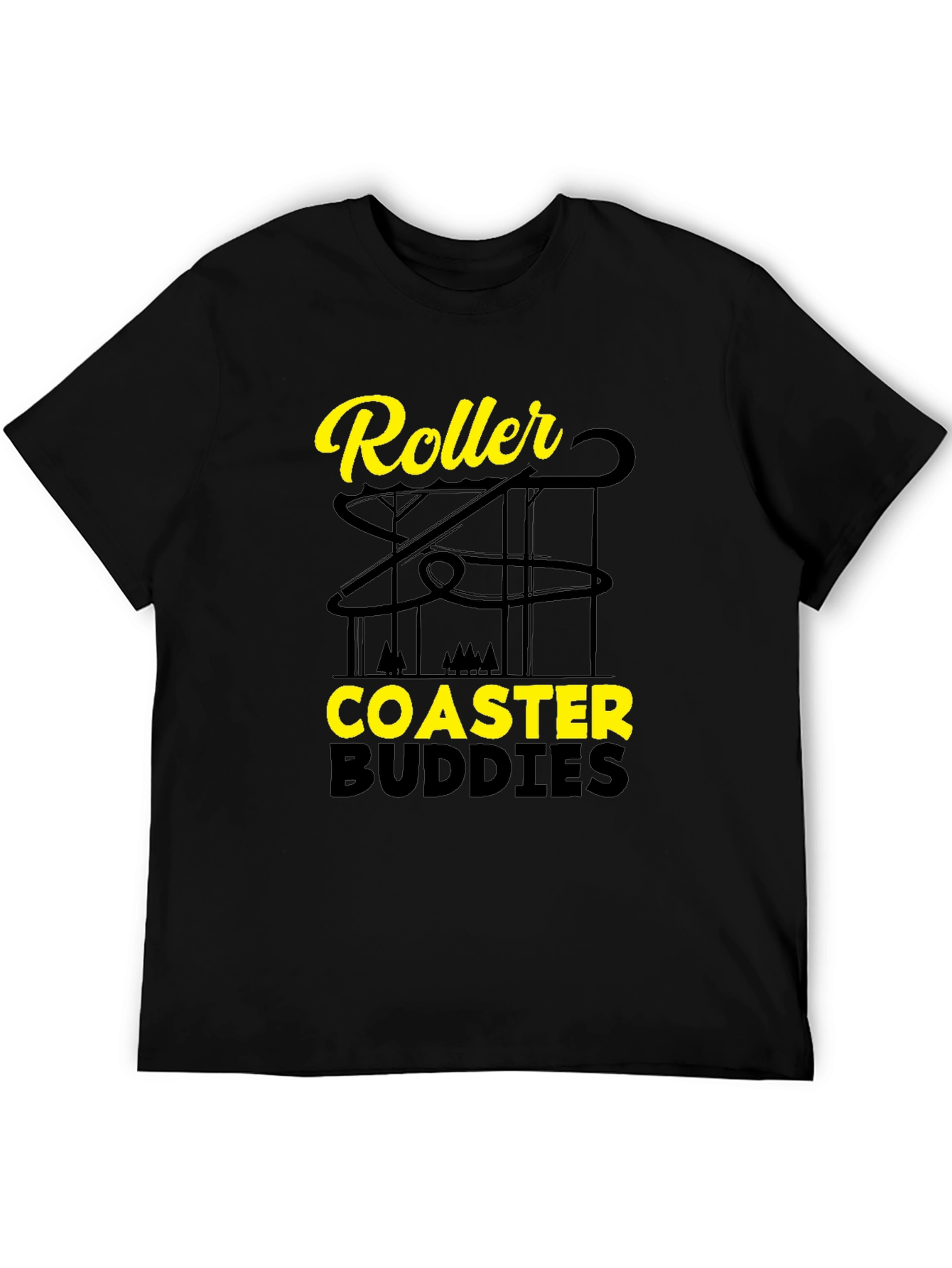 Roller Coaster Buddies Tee - Amusement Park Apparel