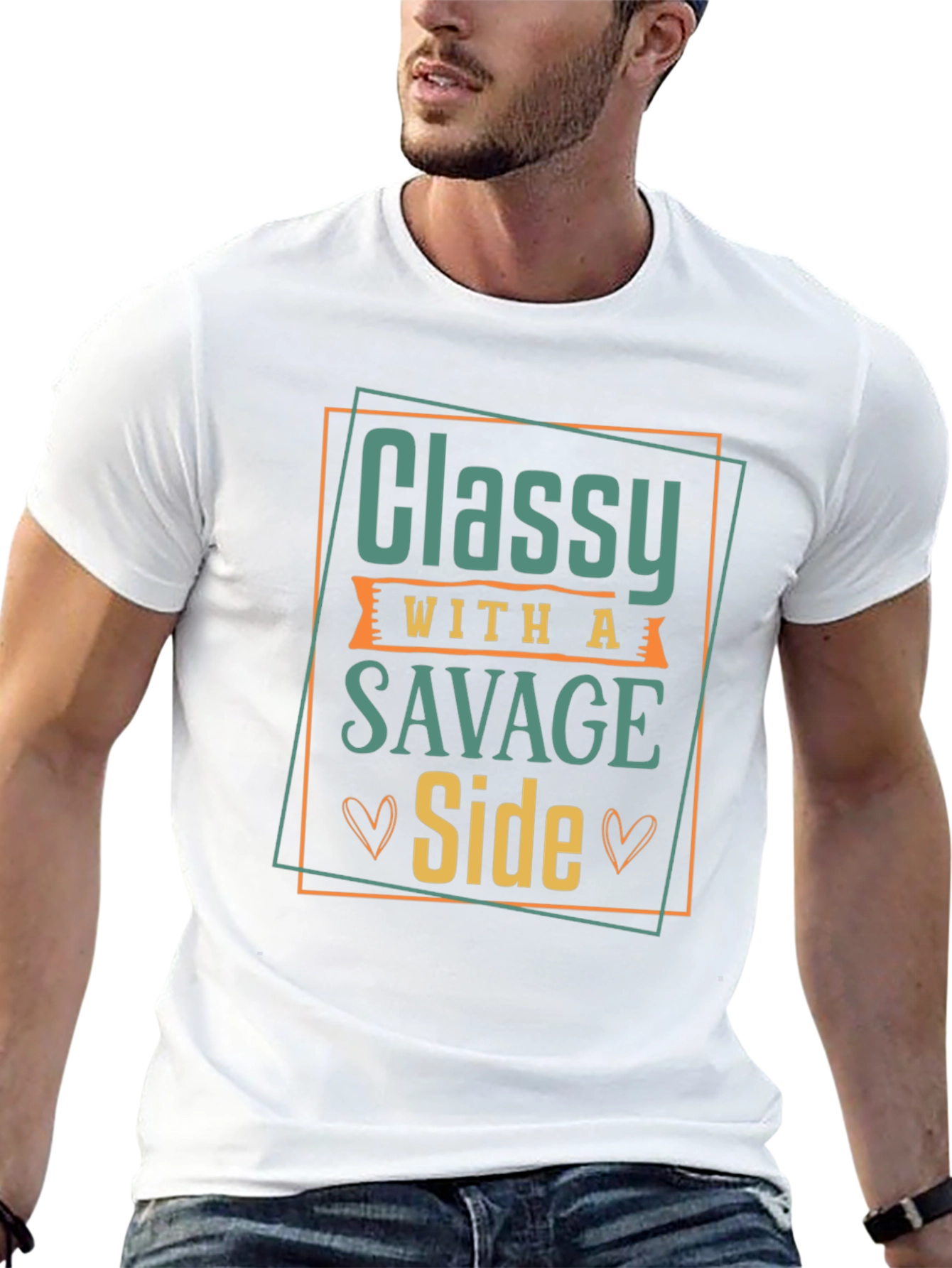 Classy with a Savage Side Graphic Tee