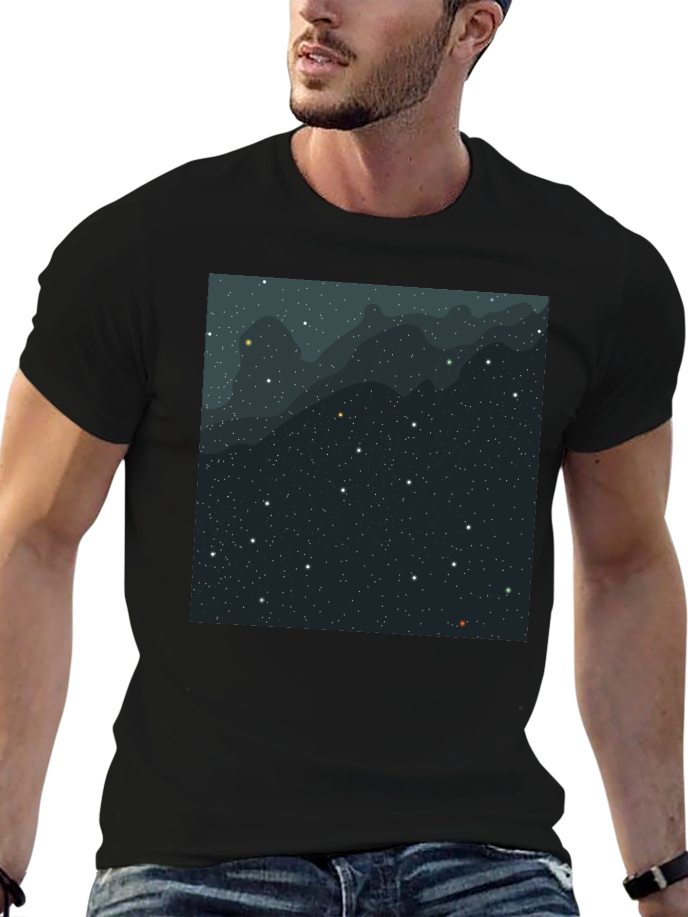 Cosmic Starscape Tee - Dark Sky Design