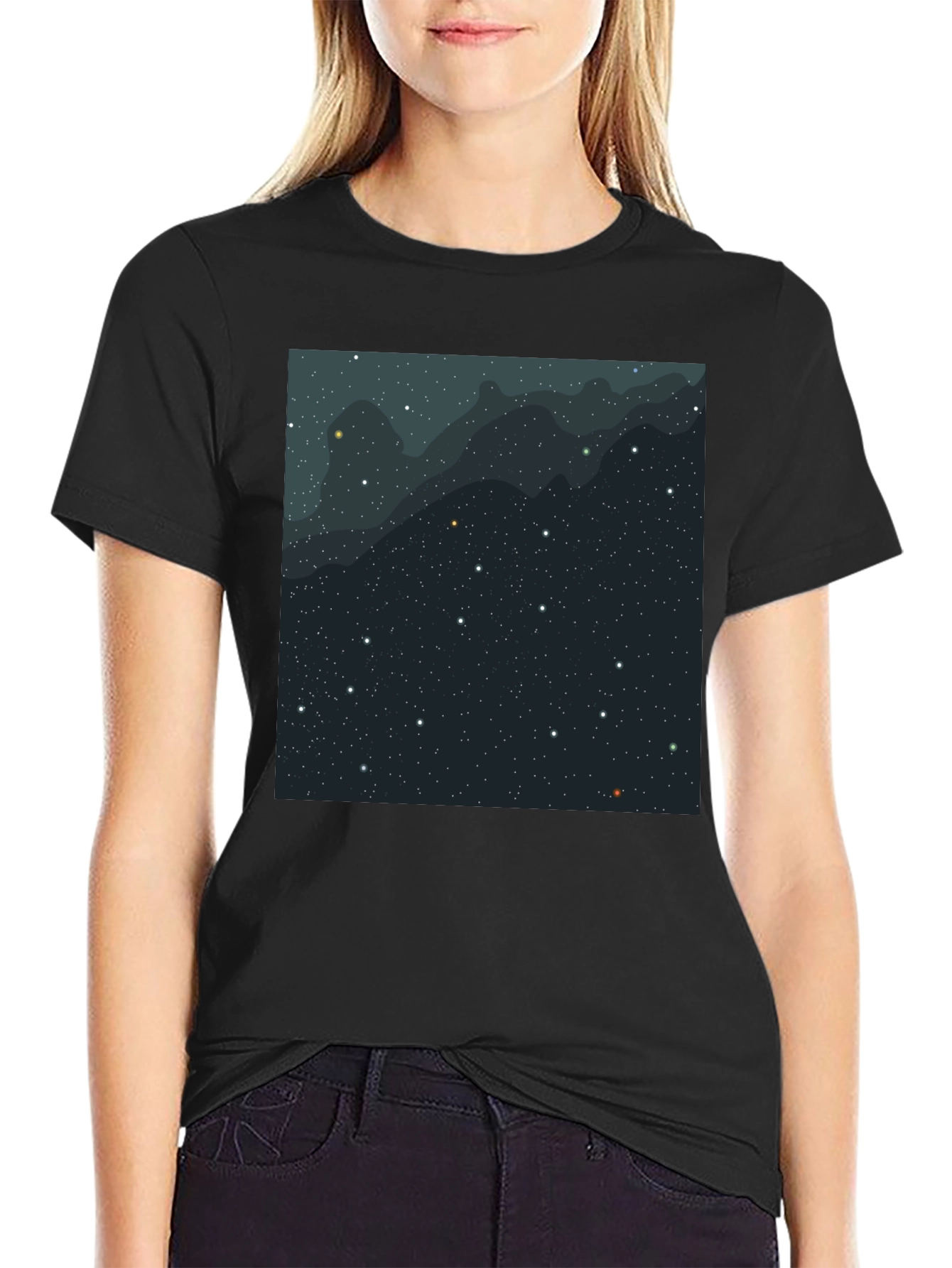Cosmic Starscape Tee - Dark Sky Design