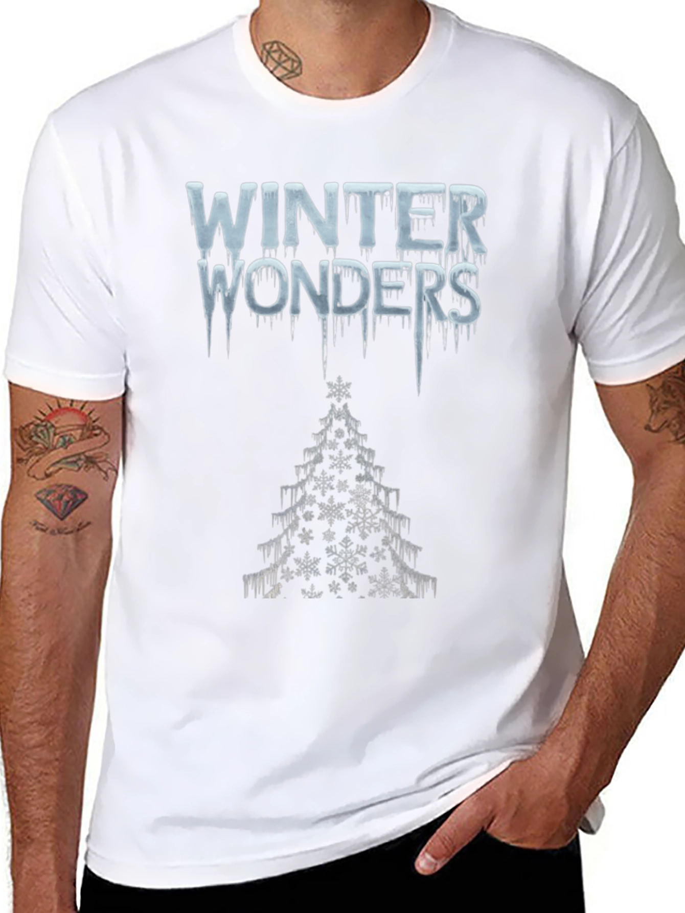 Winter Wonders Christmas Tree T-Shirt