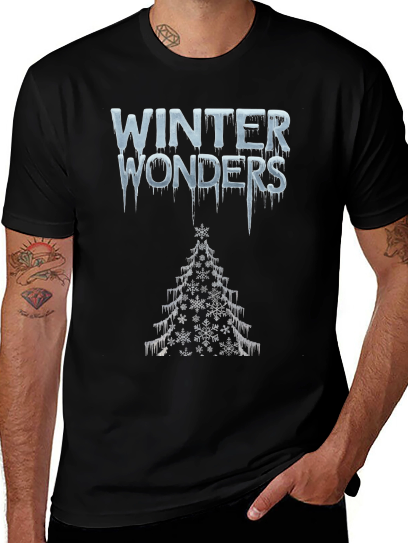 Winter Wonders Christmas Tree T-Shirt