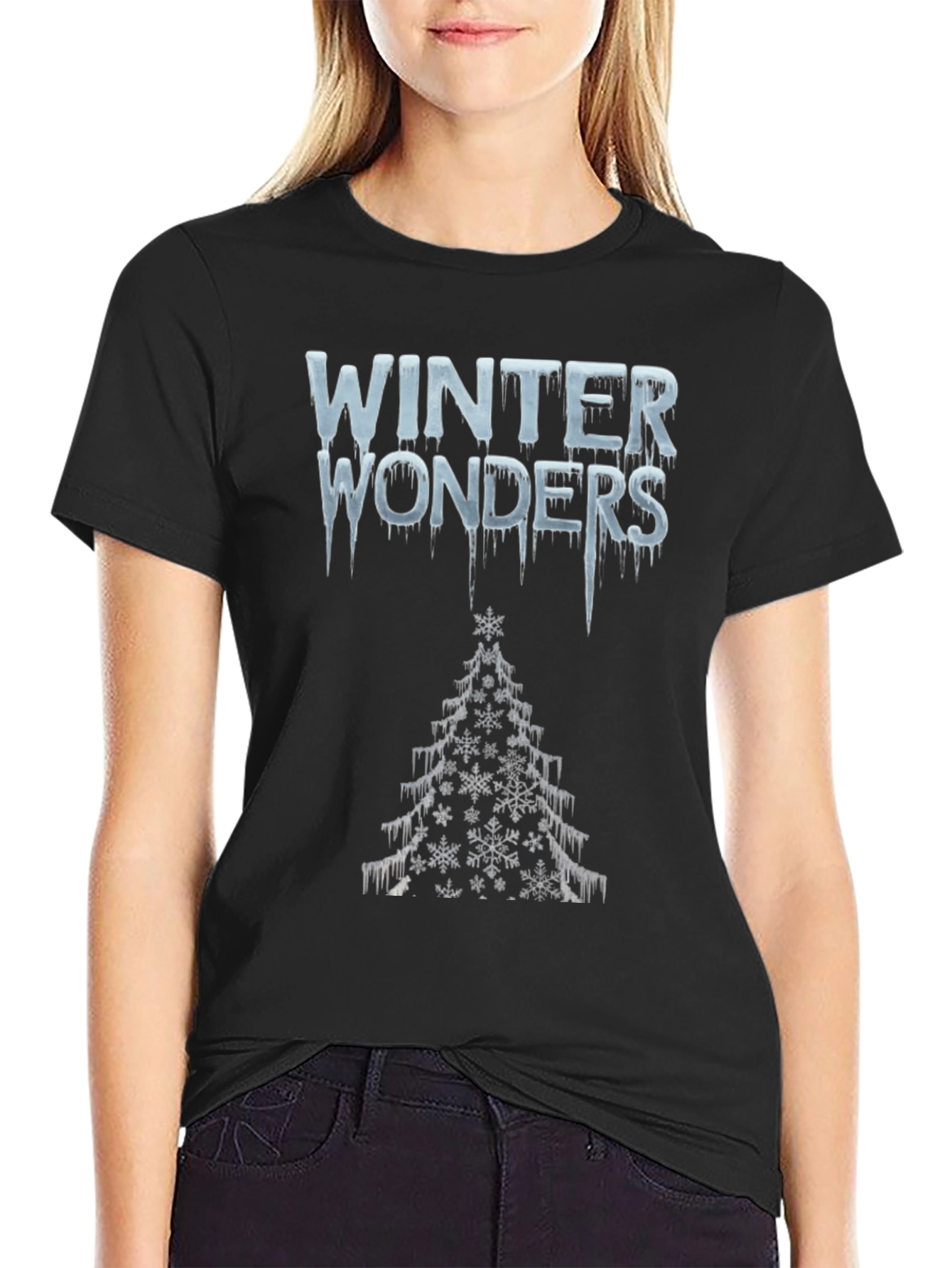Winter Wonders Christmas Tree T-Shirt