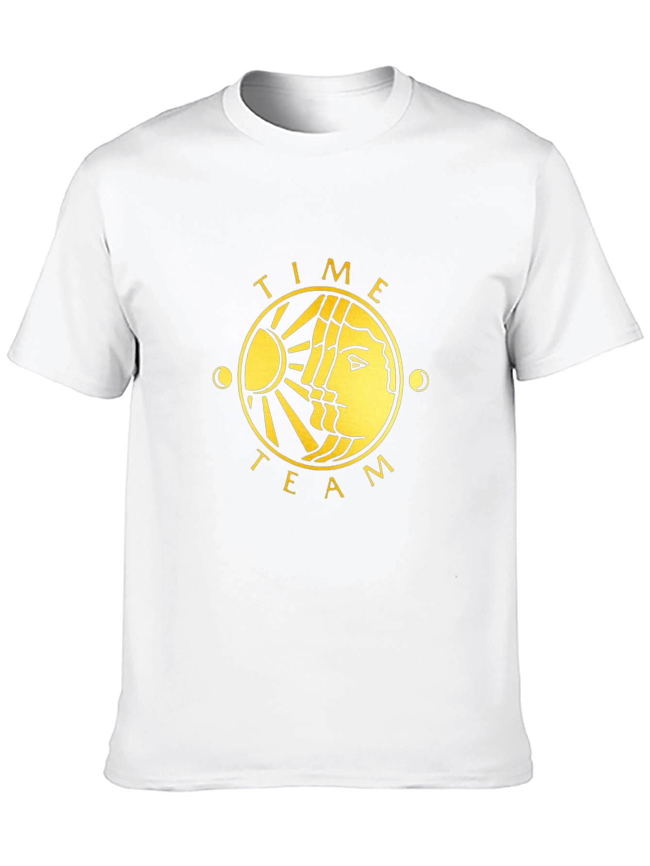 Time Team Graphic T-Shirt - Black Cotton Tee