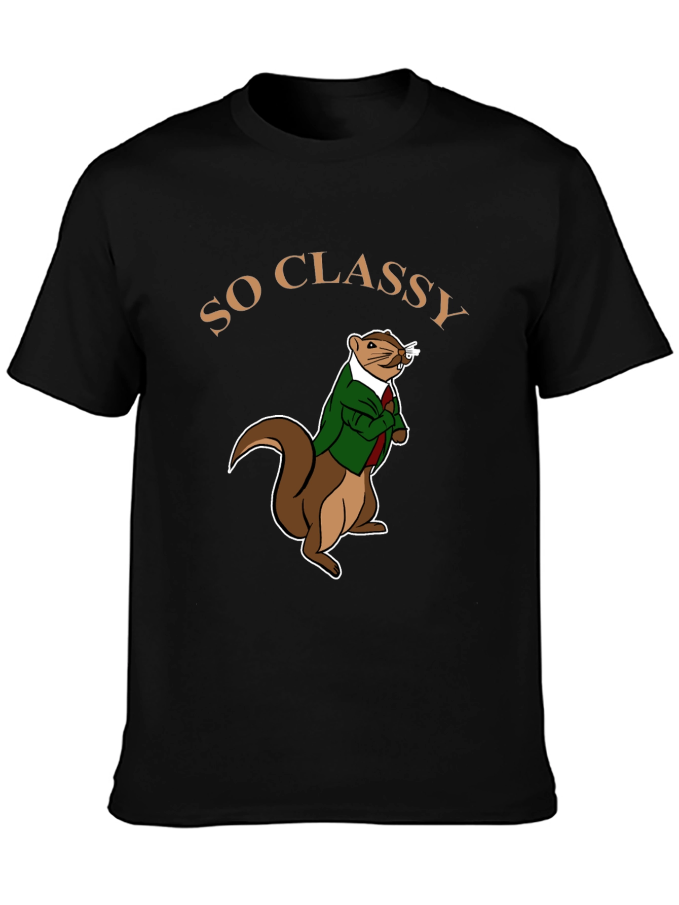 So Classy Otter T-Shirt - Funny Animal Graphic Tee