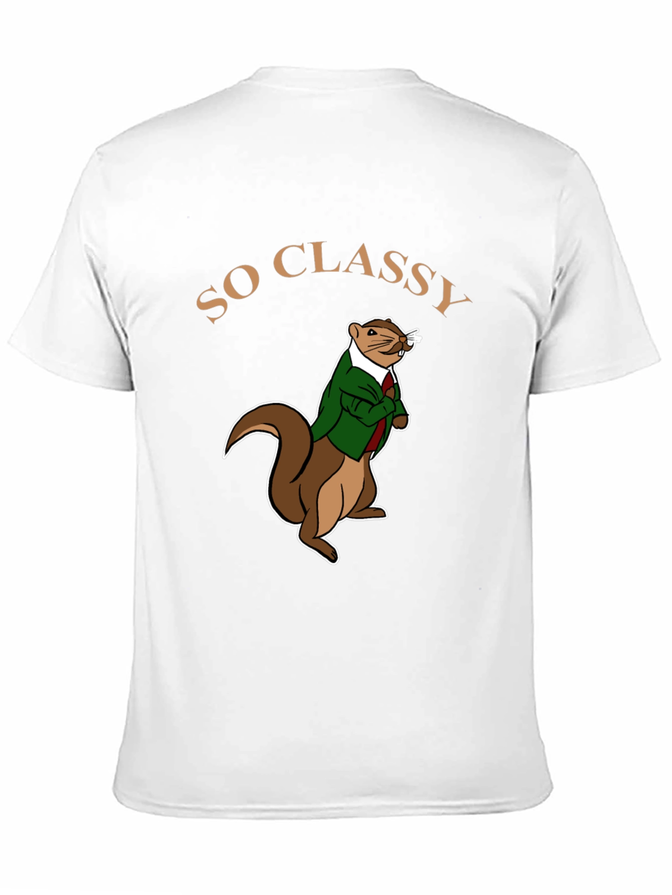 So Classy Otter T-Shirt - Funny Animal Graphic Tee