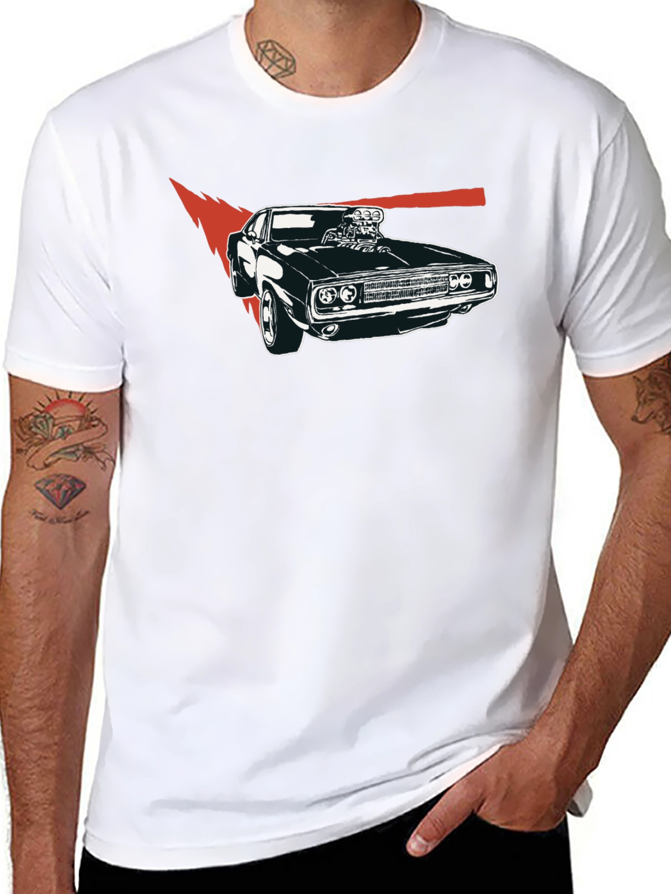 Classic Muscle Car Graphic Tee