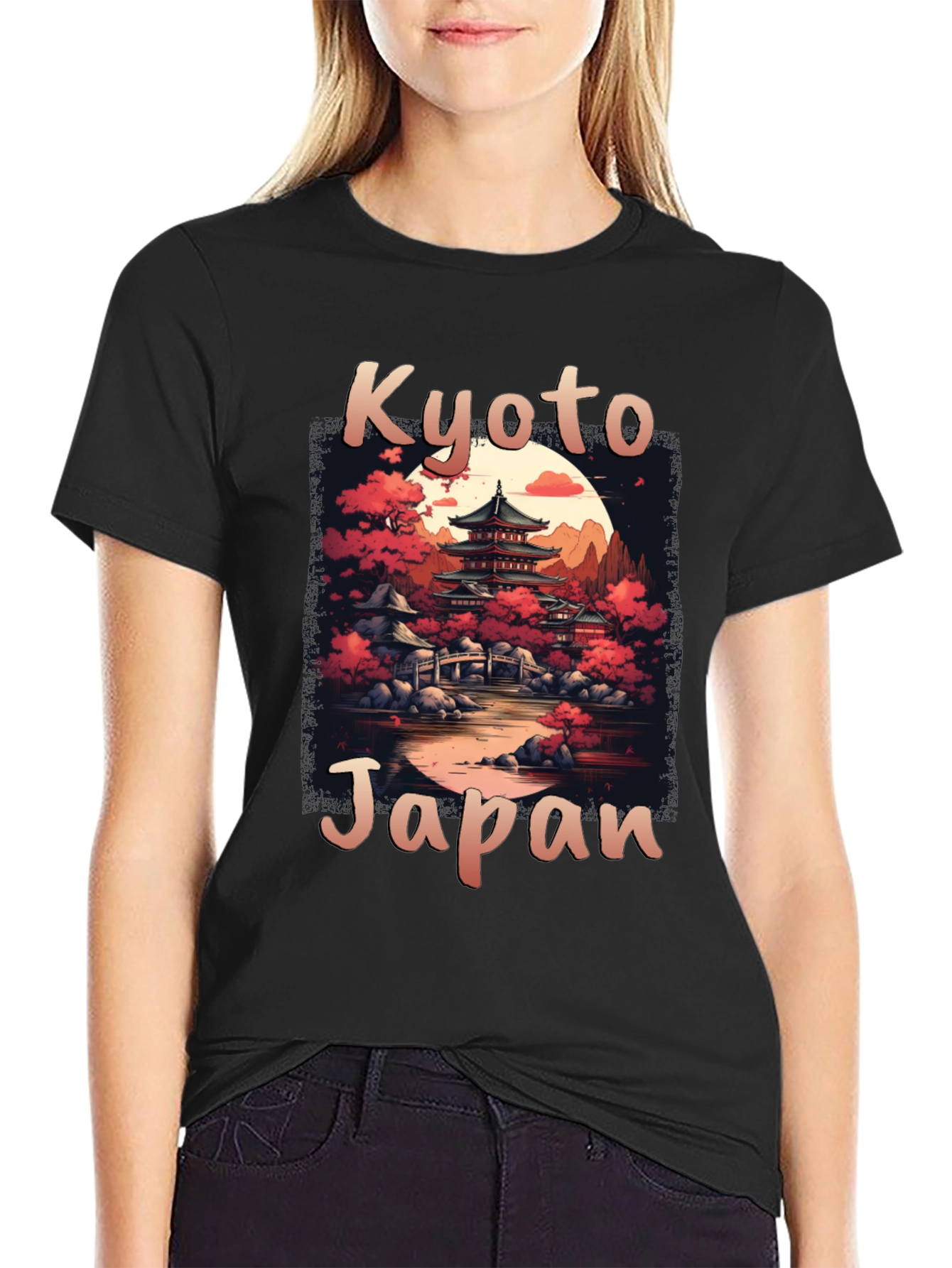 Kyoto Japan T-Shirt - Unique Graphic Tee