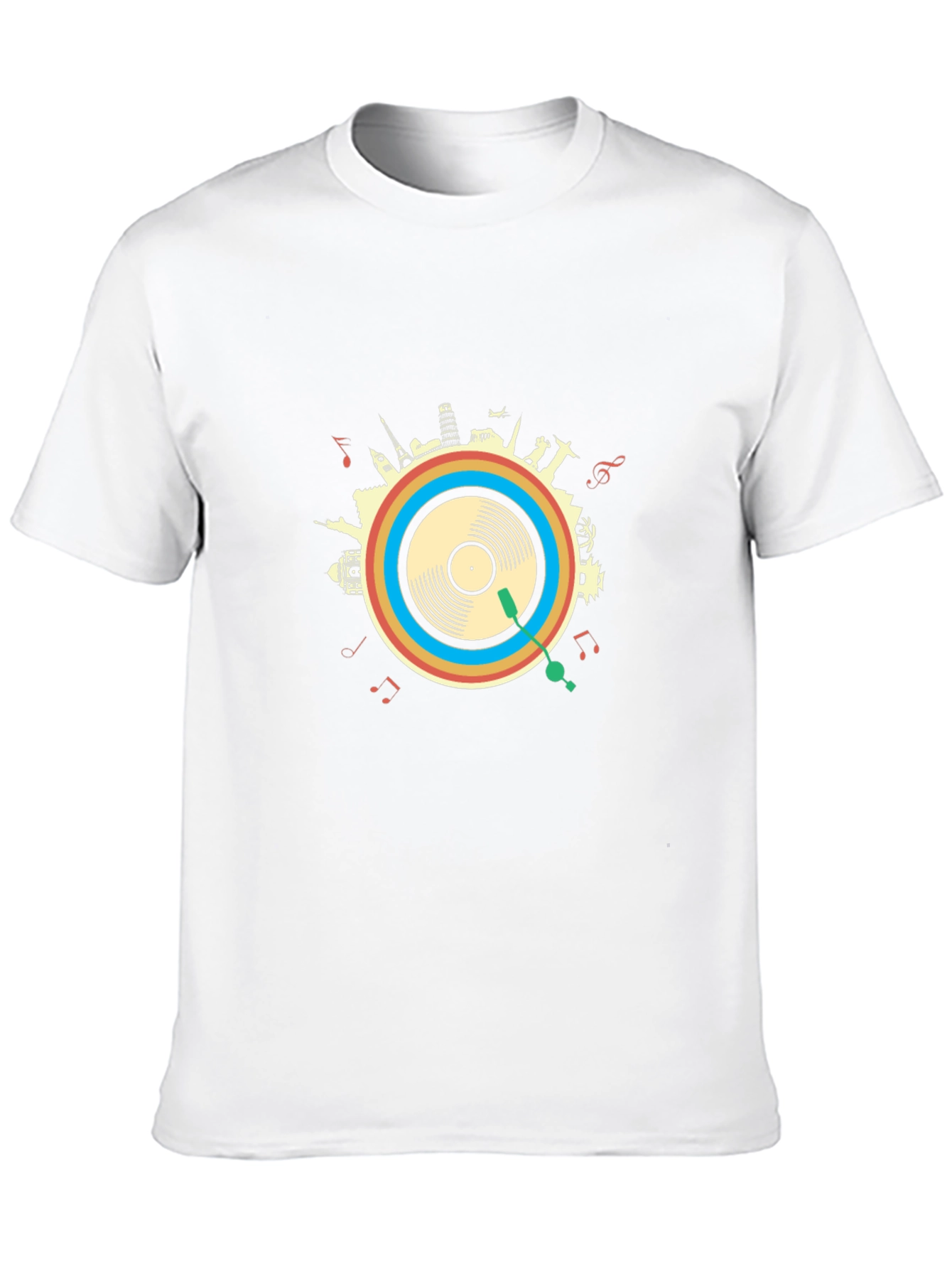 World Tour Vinyl Record T-Shirt