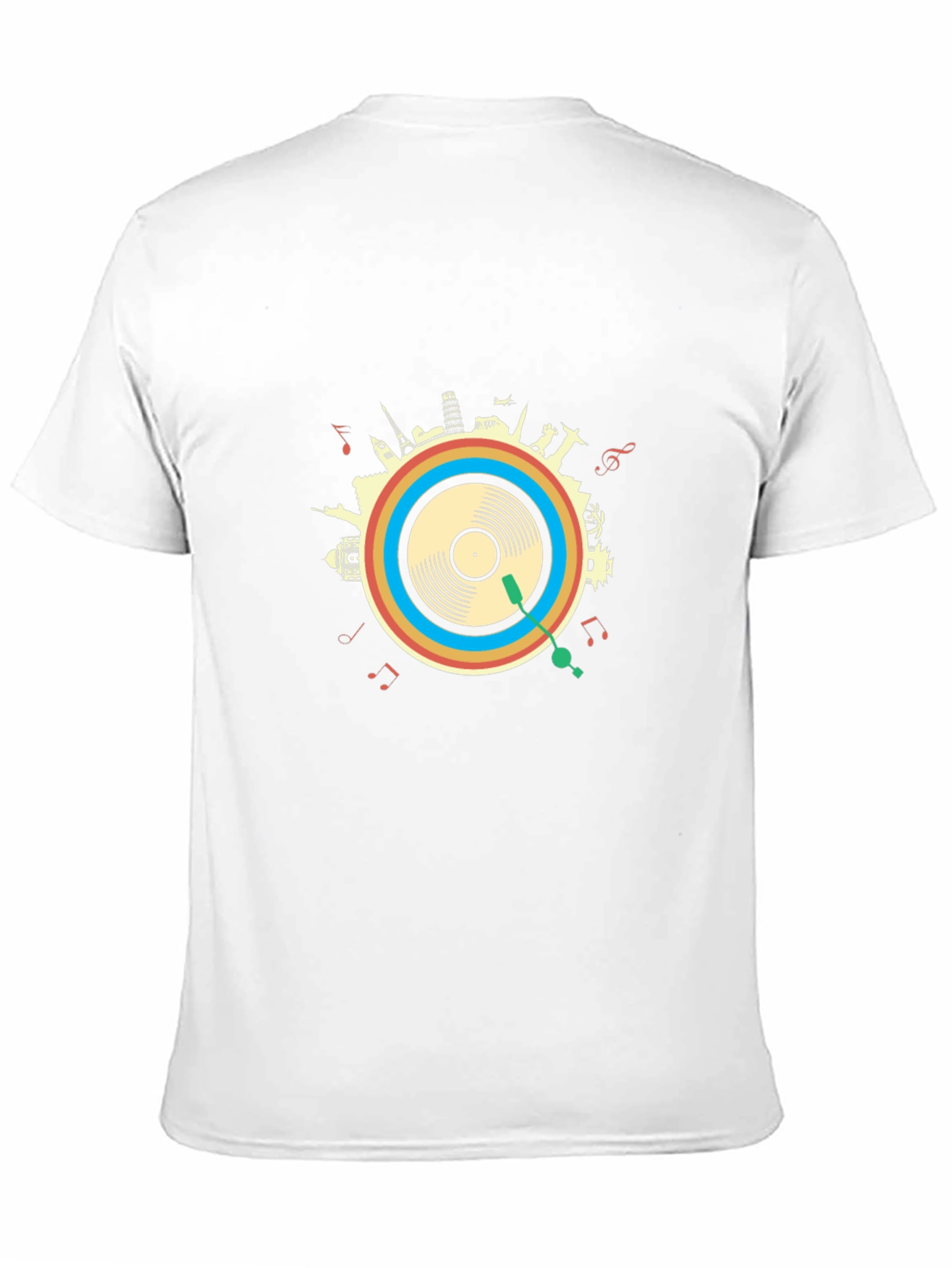 World Tour Vinyl Record T-Shirt