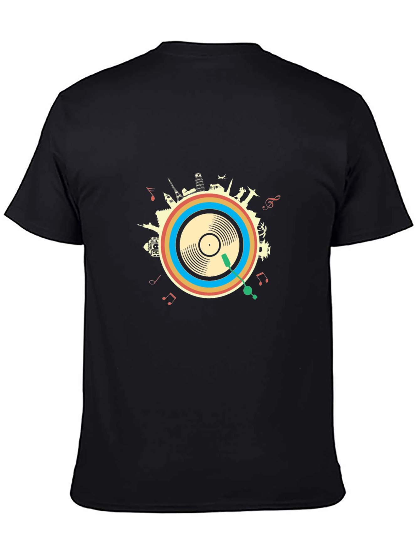 World Tour Vinyl Record T-Shirt