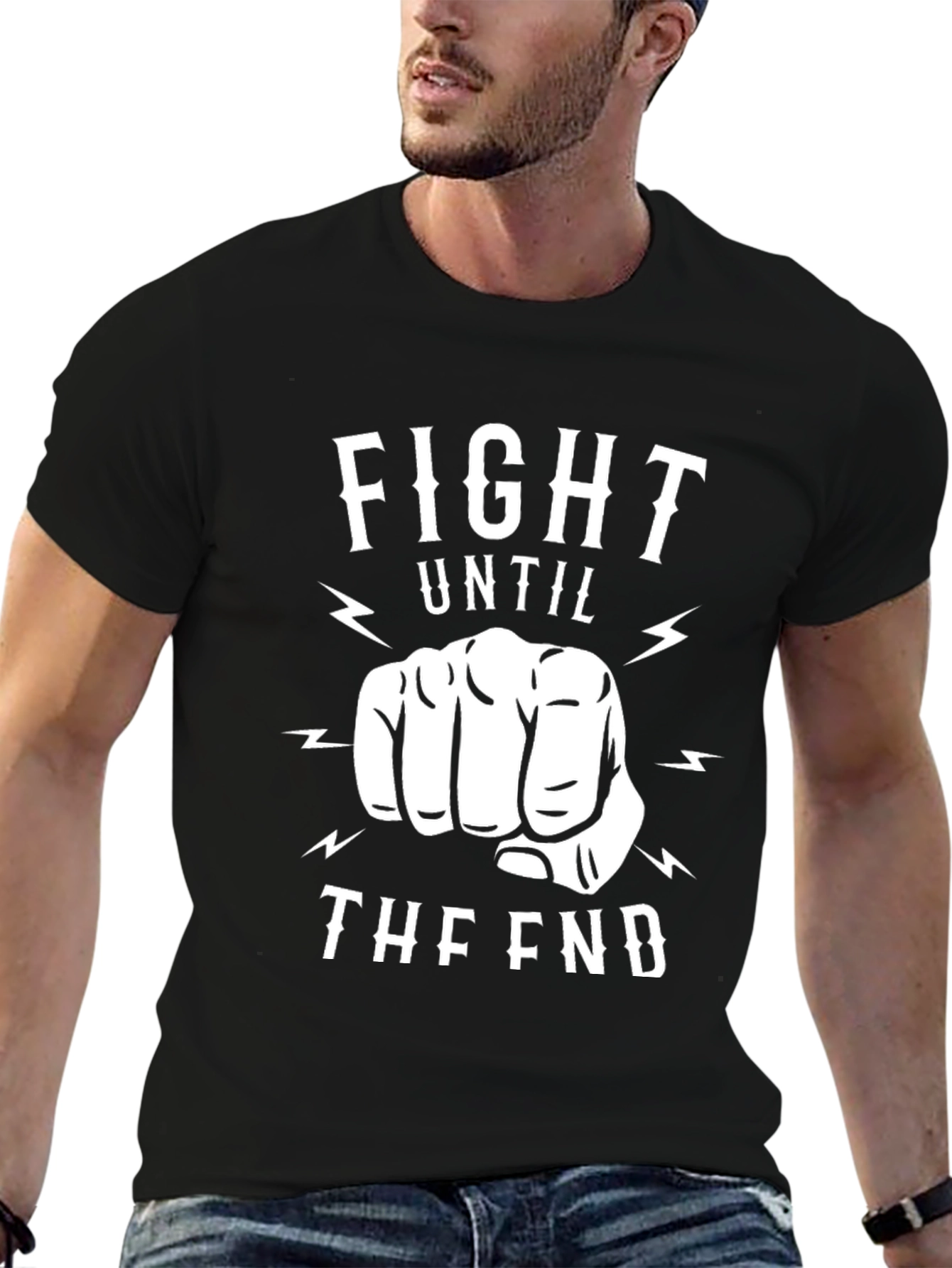 Fight Until The End Graphic Tee