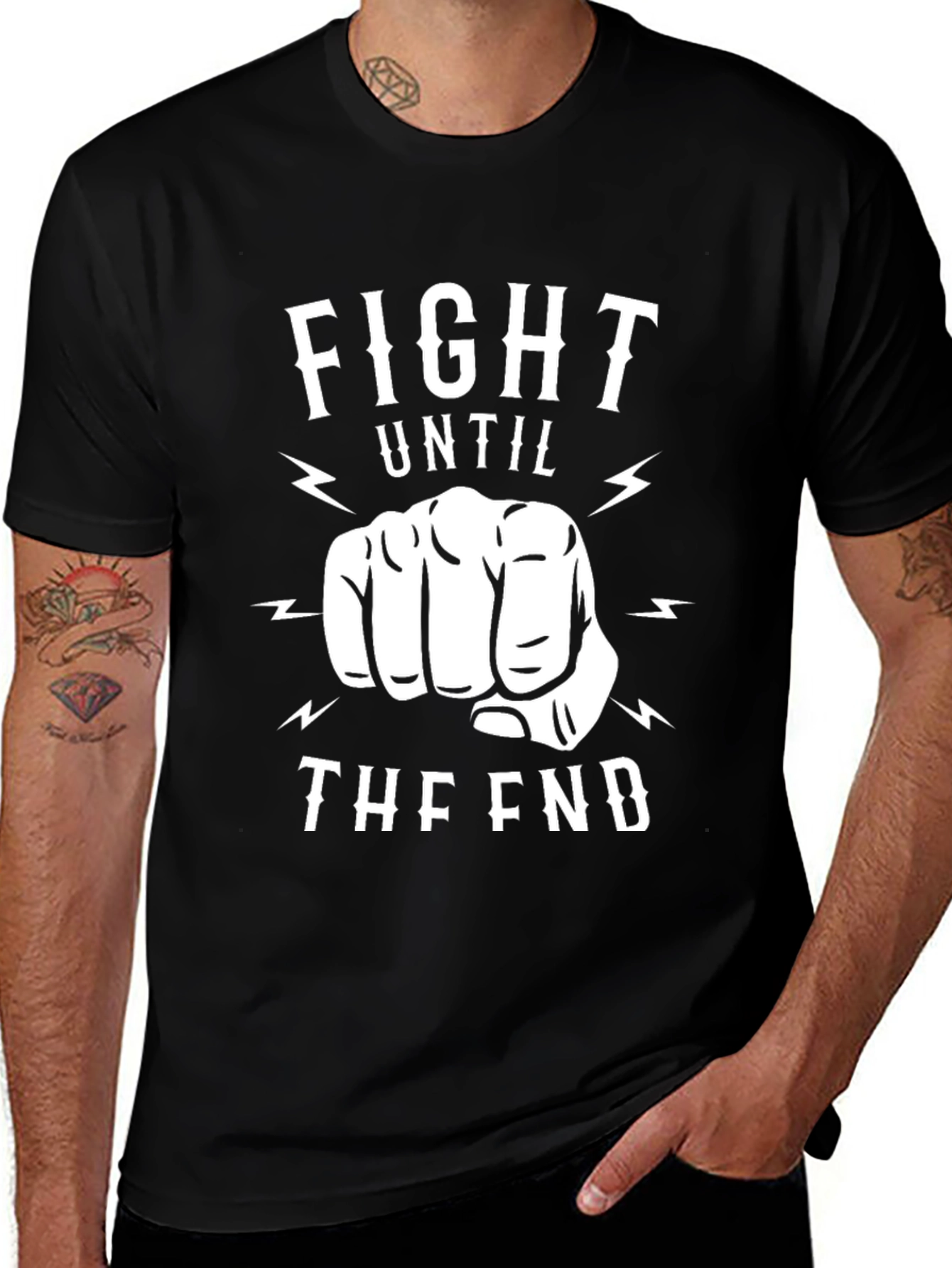 Fight Until The End Graphic Tee