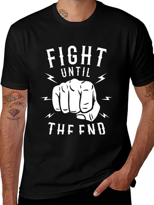 Fight Until The End Graphic Tee