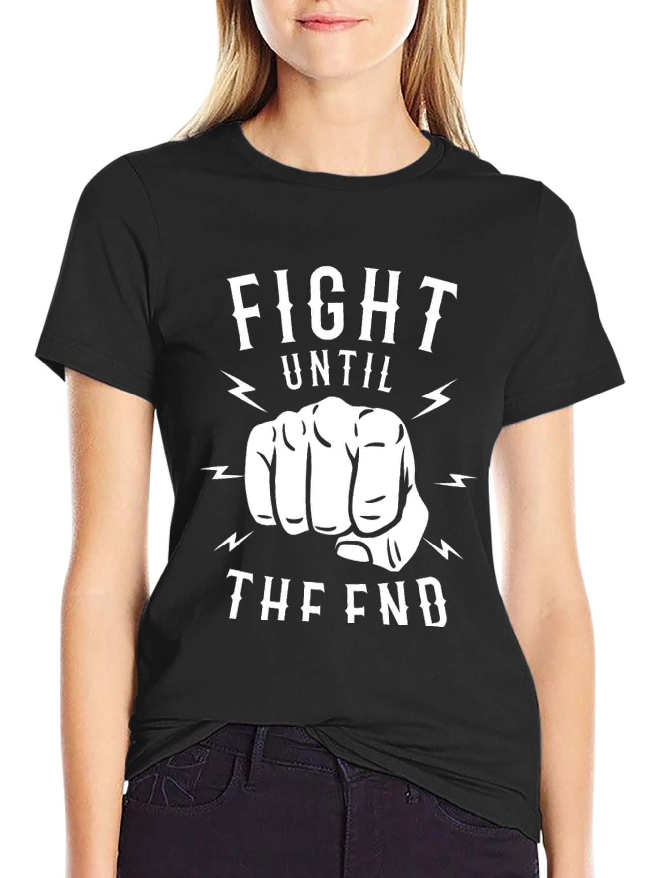 Fight Until The End Graphic Tee