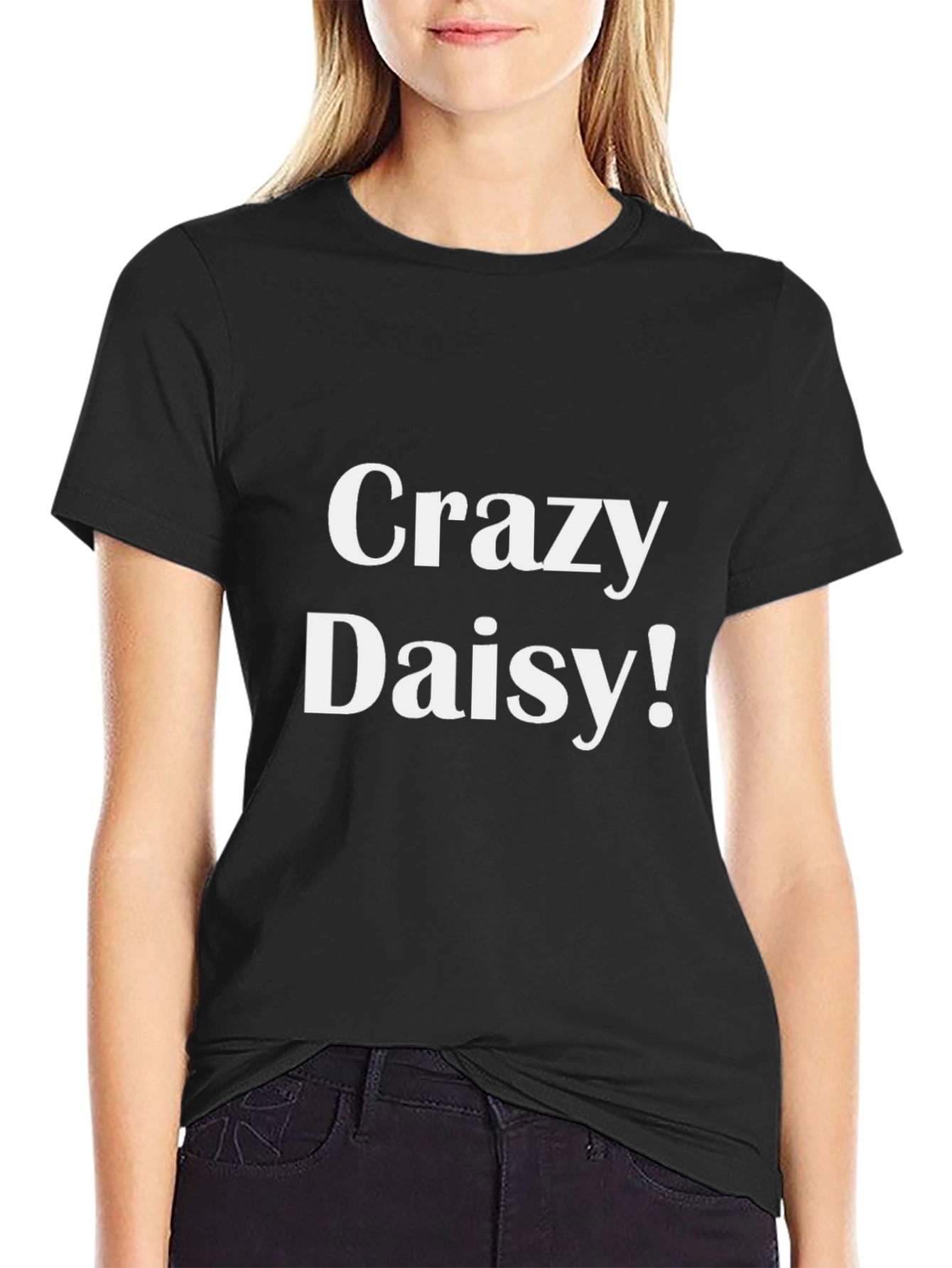 Crazy Daisy T-Shirt - Soft Cotton Tee