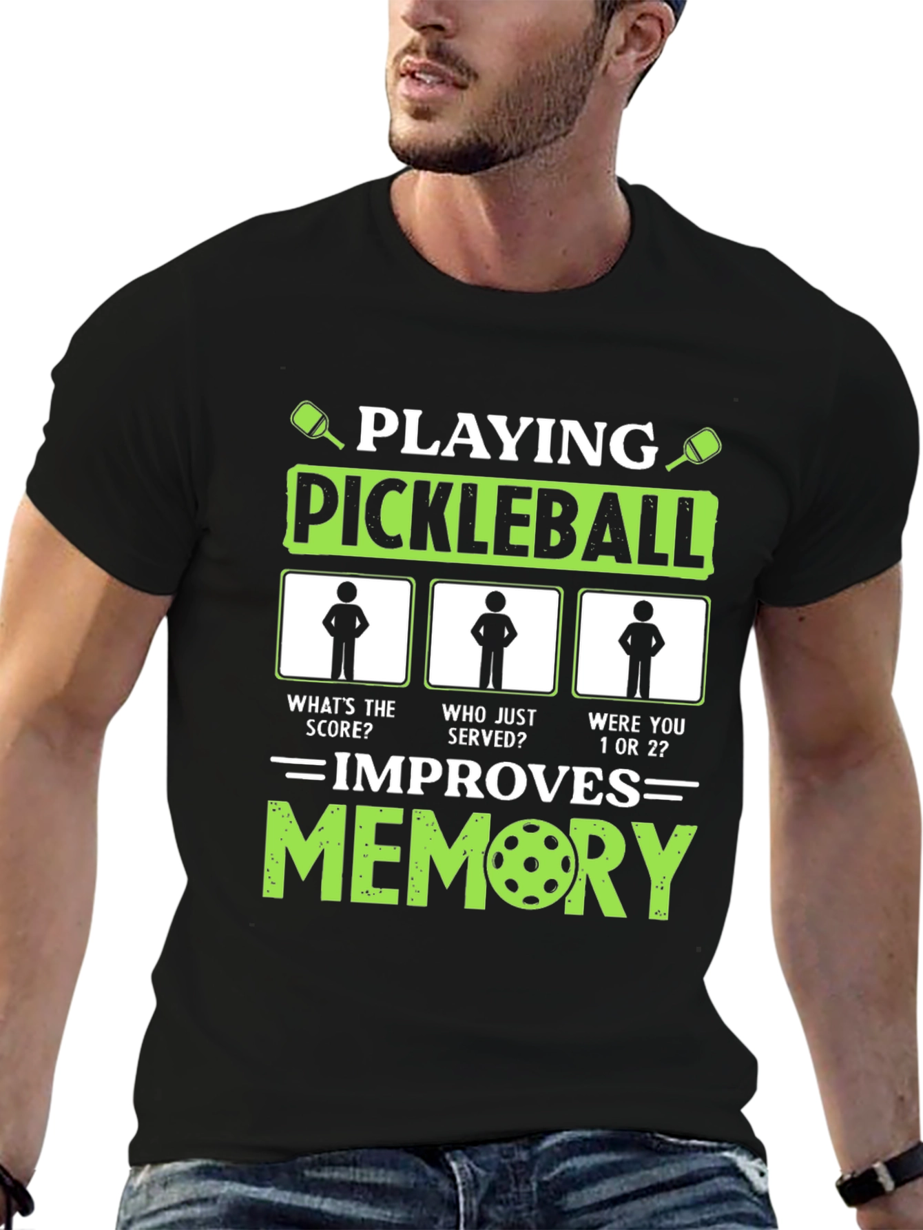 Pickleball Memory Improvement T-Shirt