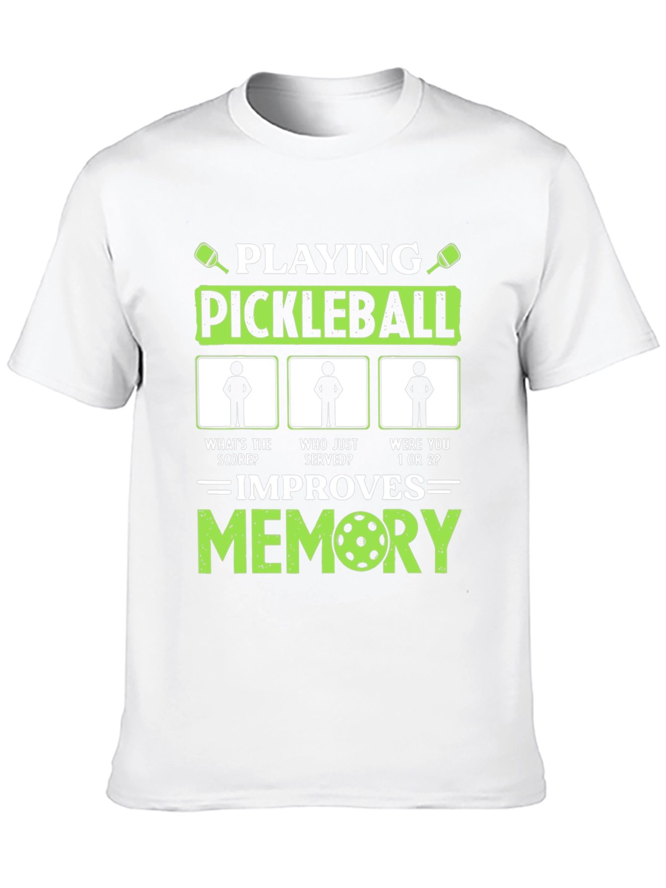 Pickleball Memory Improvement T-Shirt