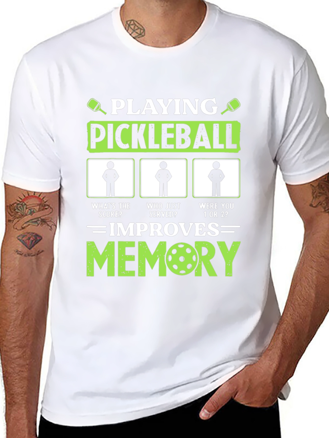 Pickleball Memory Improvement T-Shirt