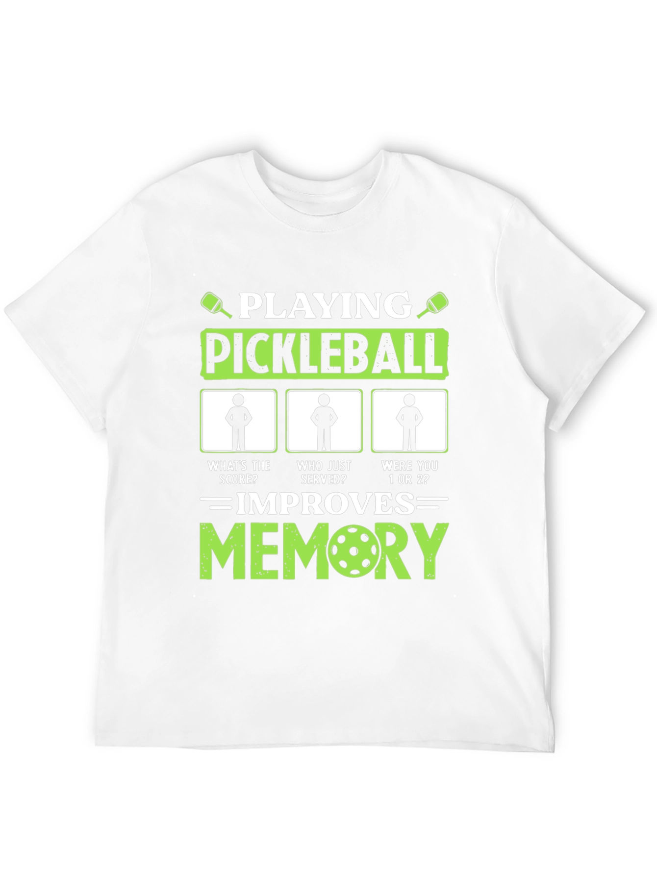 Pickleball Memory Improvement T-Shirt
