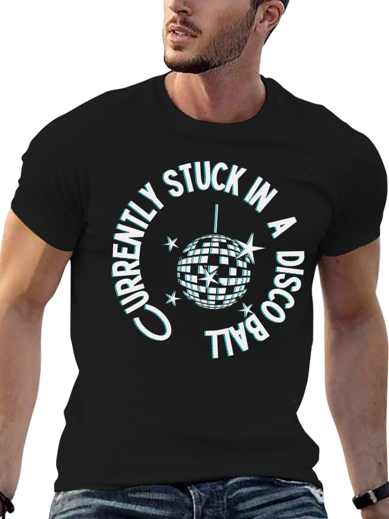Disco Ball Stuck T-Shirt