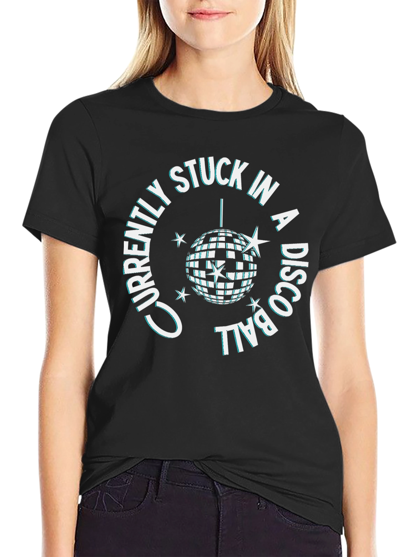 Disco Ball Stuck T-Shirt