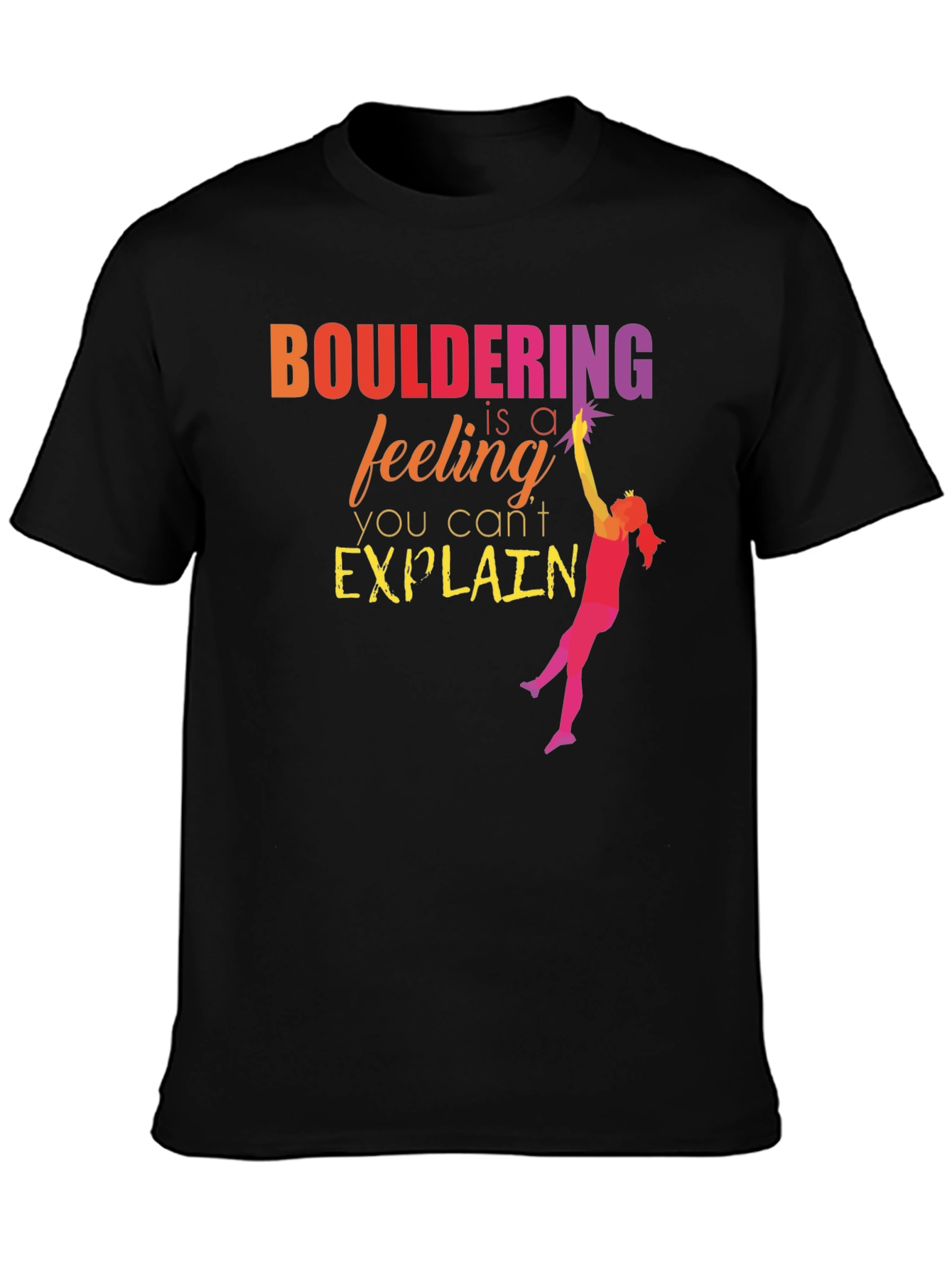 Bouldering Feeling Graphic T-Shirt