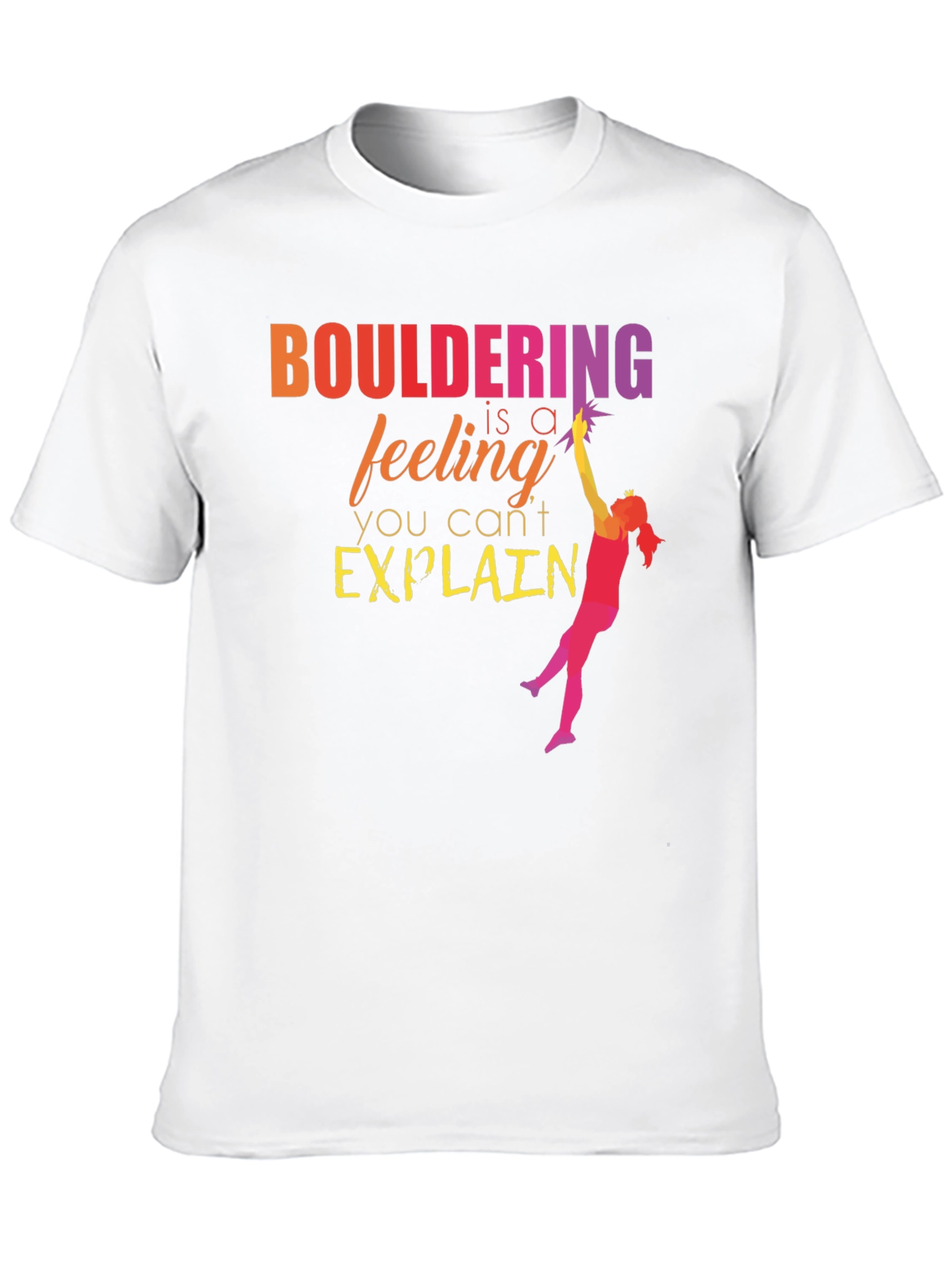 Bouldering Feeling Graphic T-Shirt