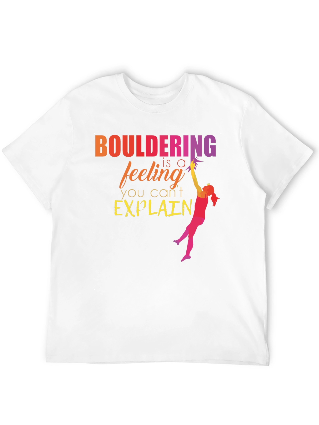 Bouldering Feeling Graphic T-Shirt