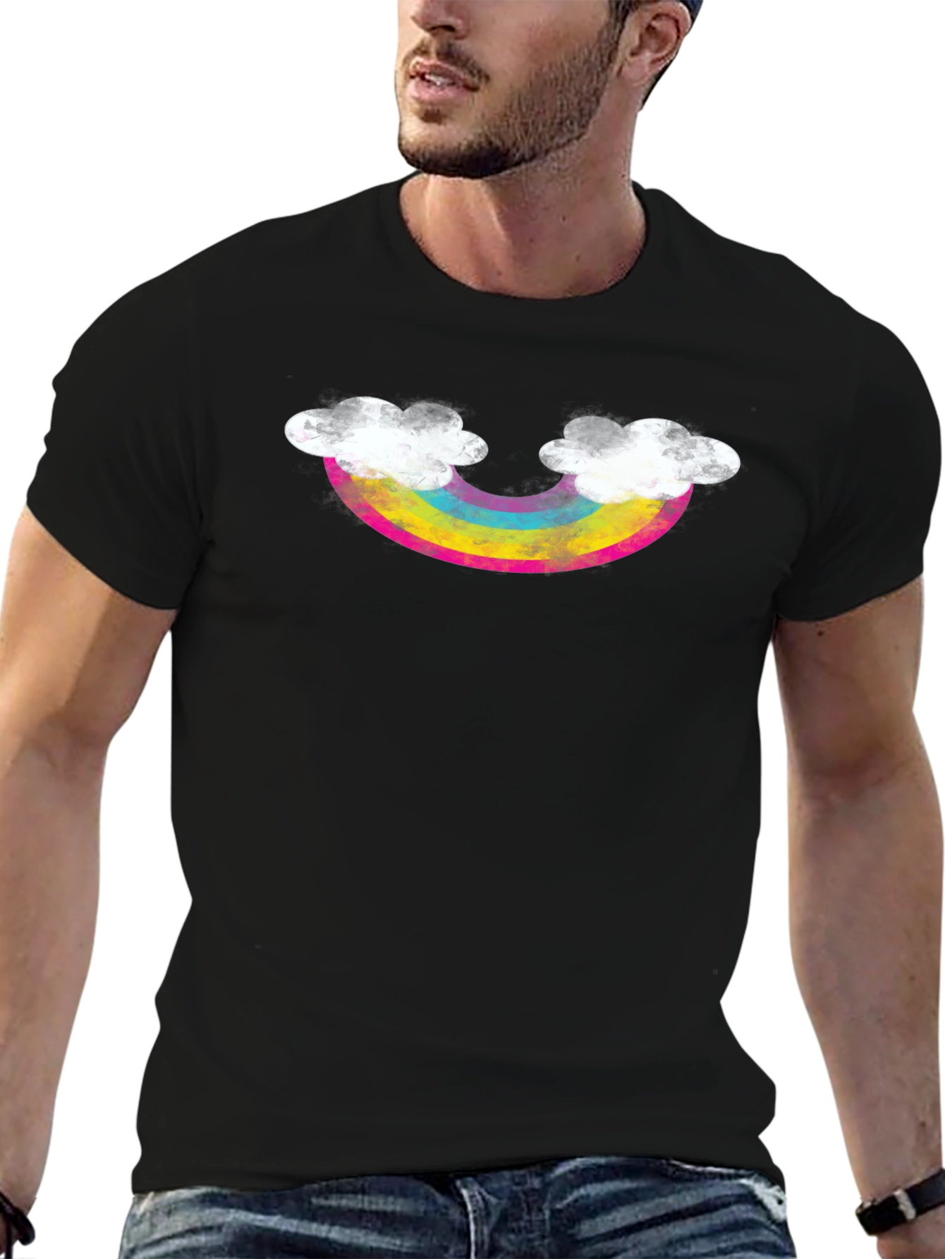 Rainbow Cloud Graphic Tee