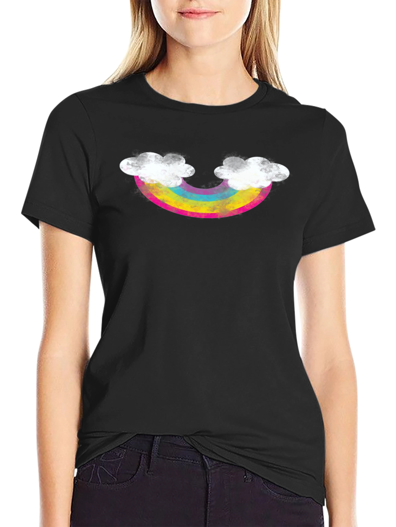 Rainbow Cloud Graphic Tee