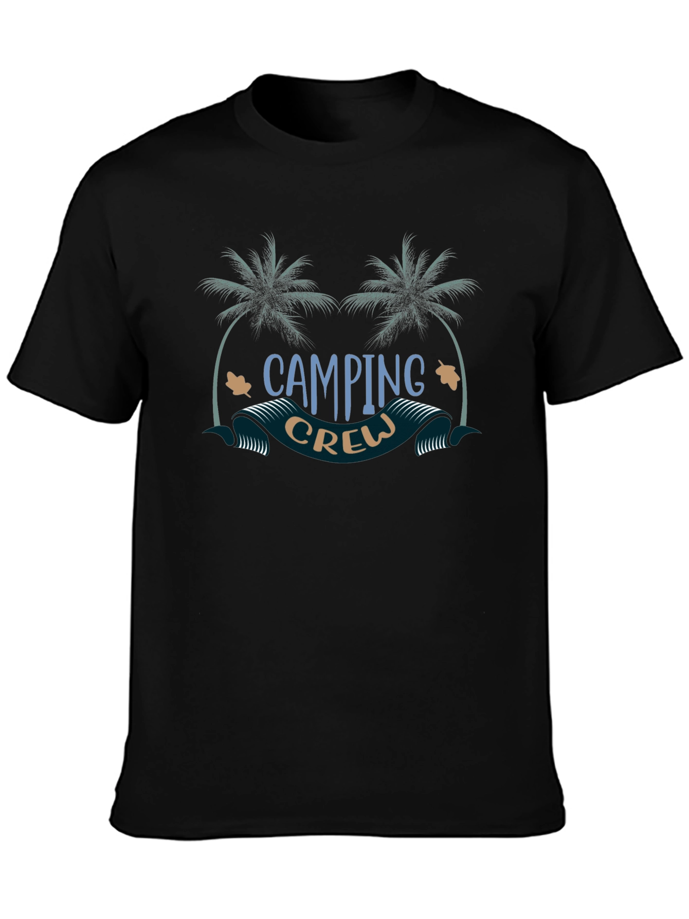 Camping Crew Graphic Tee - Summer Adventure Shirt