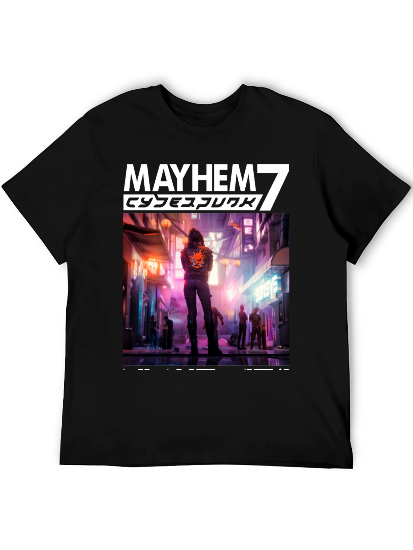 Mayhem 7 Cyberpunk T-Shirt