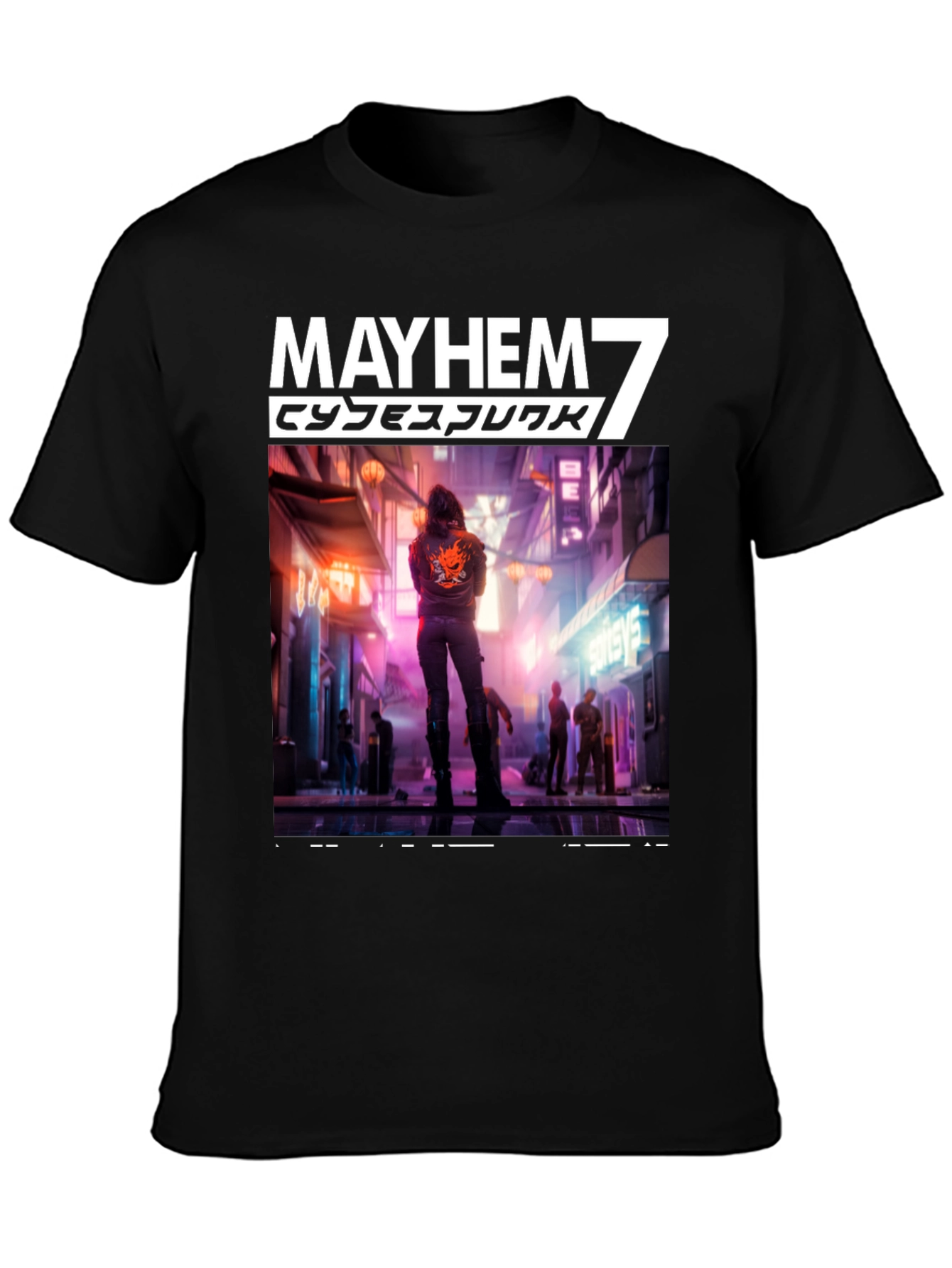 Mayhem 7 Cyberpunk T-Shirt