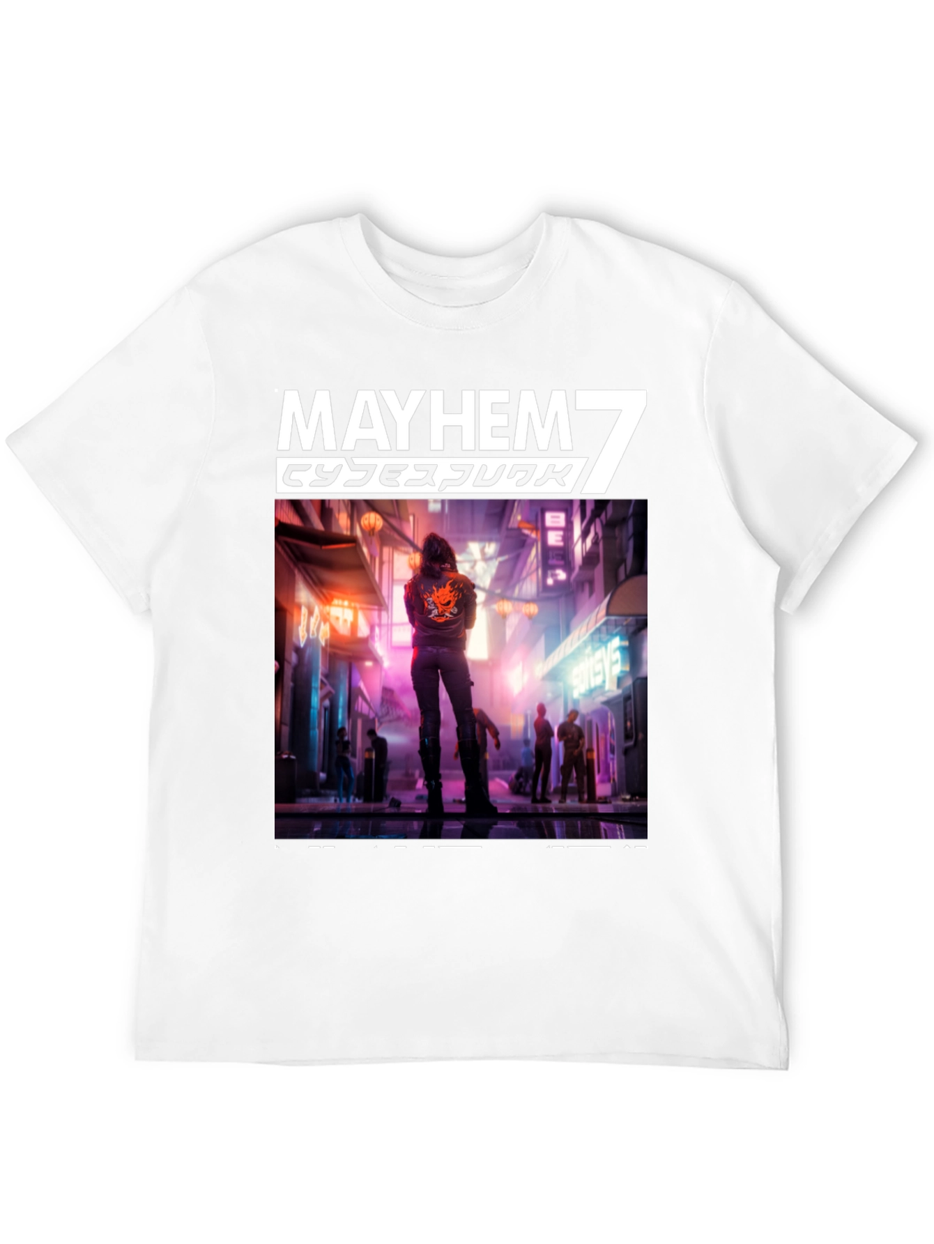 Mayhem 7 Cyberpunk T-Shirt