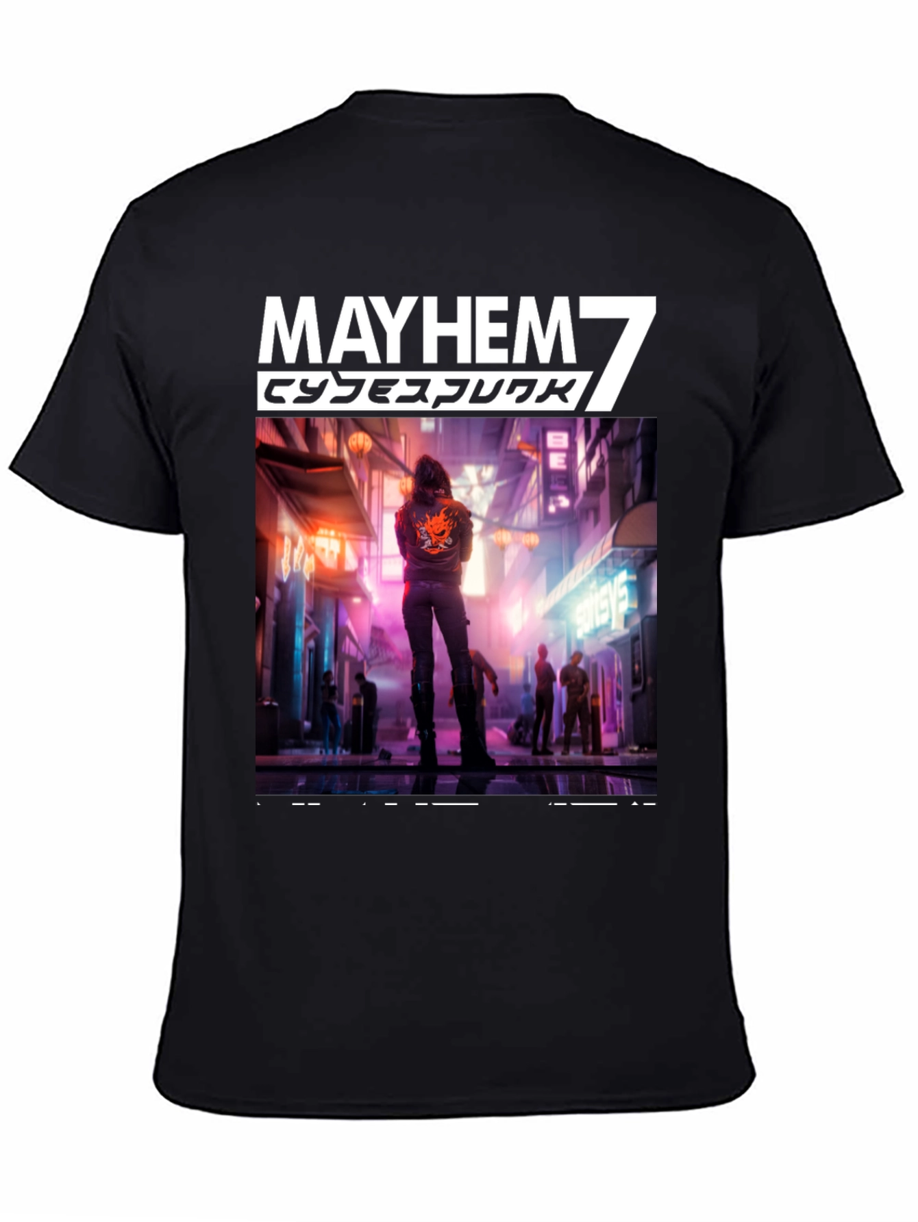 Mayhem 7 Cyberpunk T-Shirt