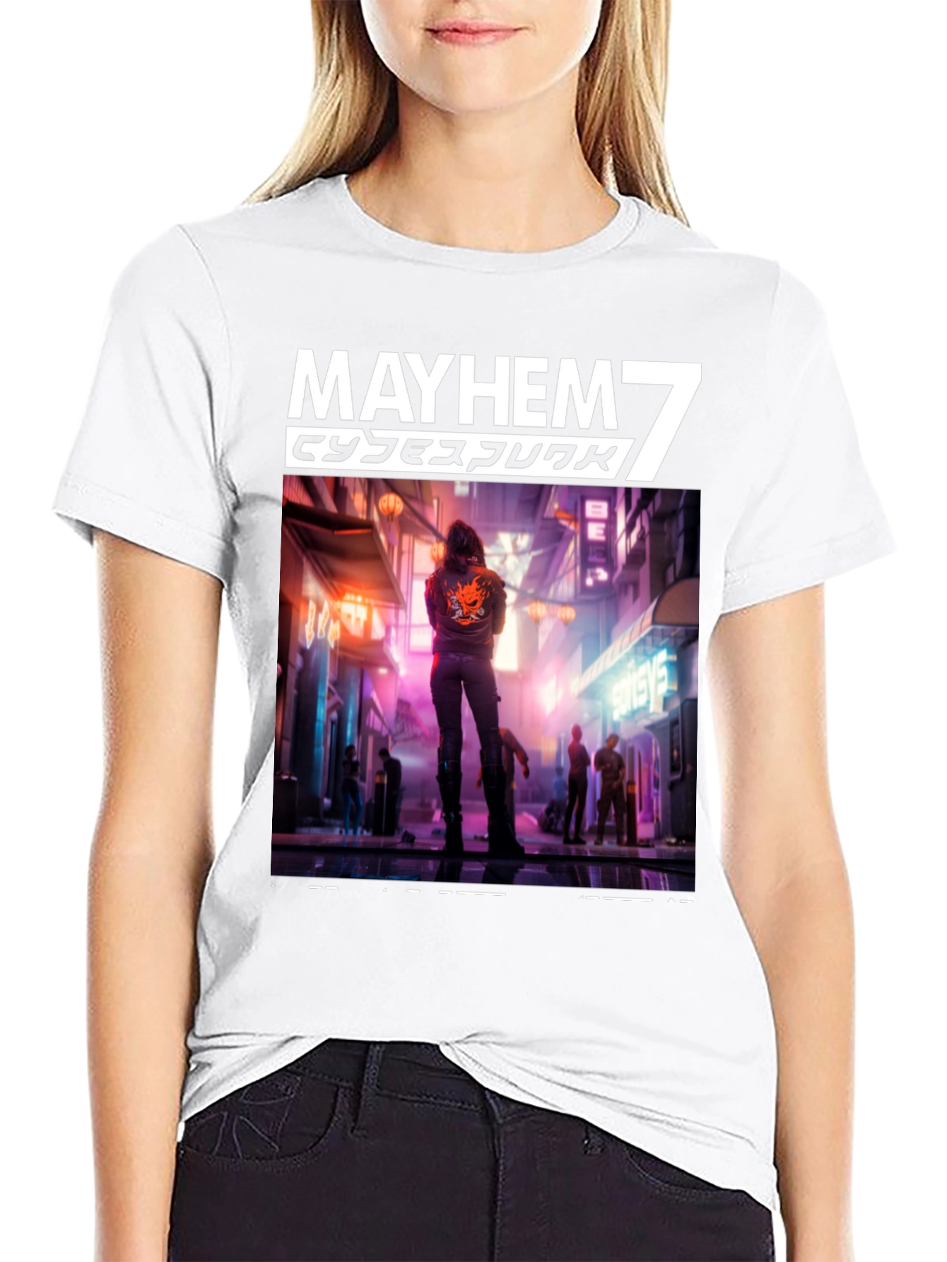 Mayhem 7 Cyberpunk T-Shirt