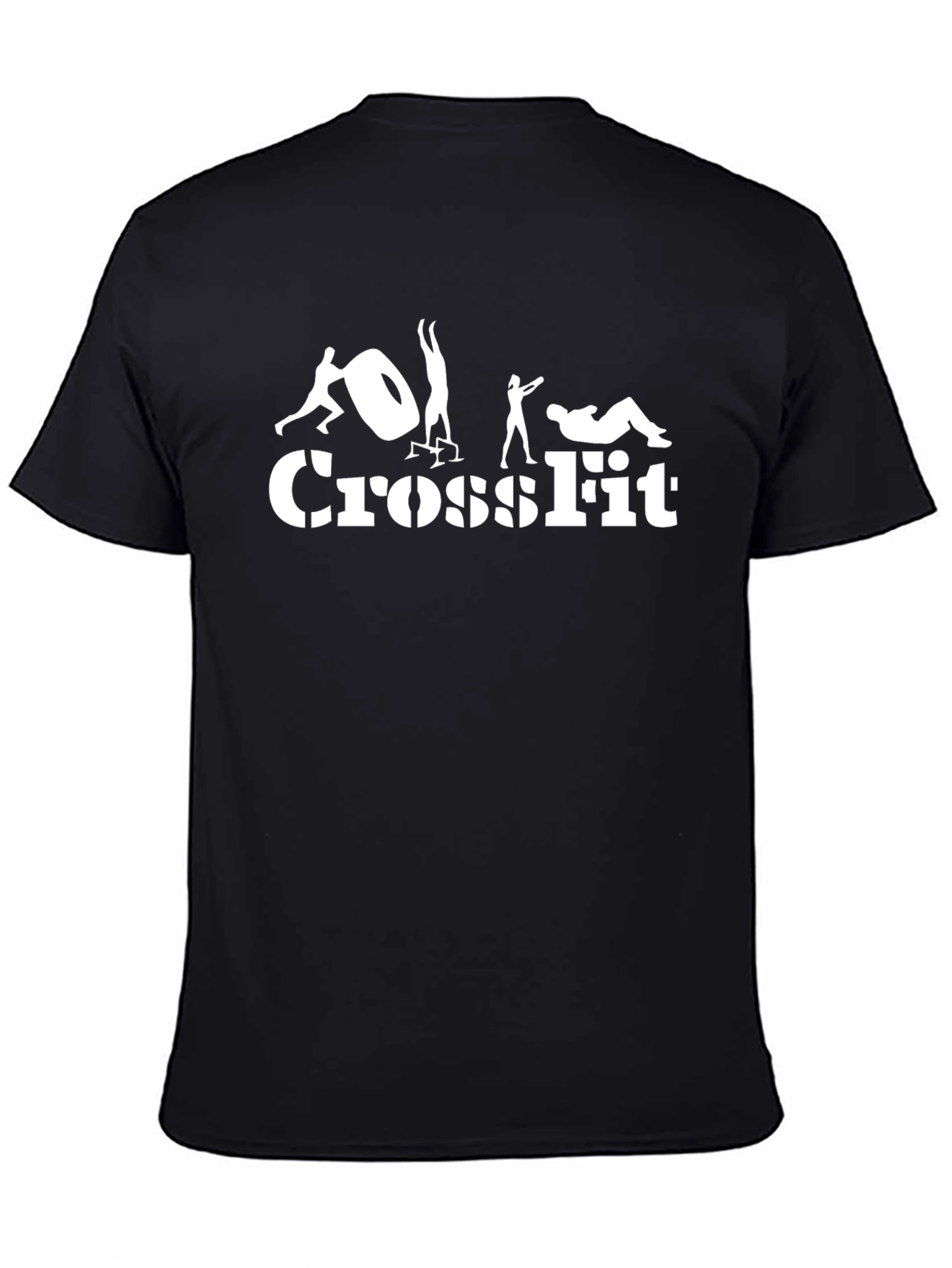 Crossfit Training Black T-Shirt